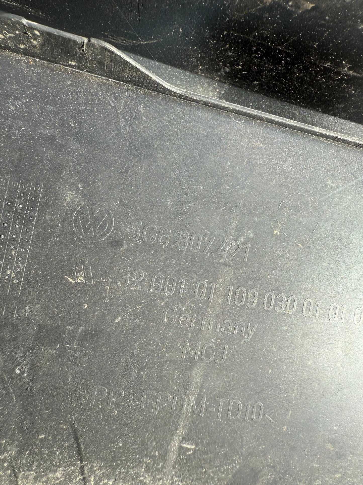 Броня Volkswagen Golf 7