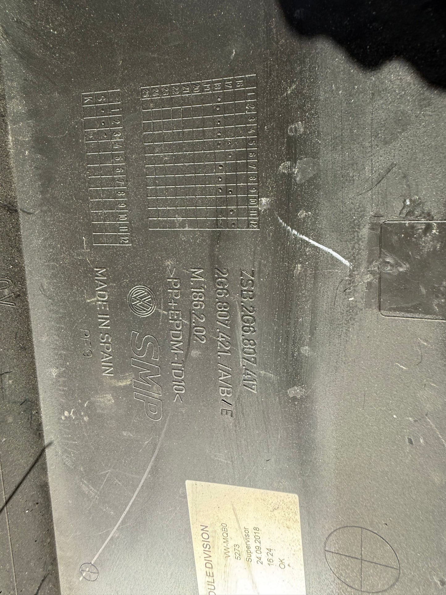 Броня VW Polo 2018-