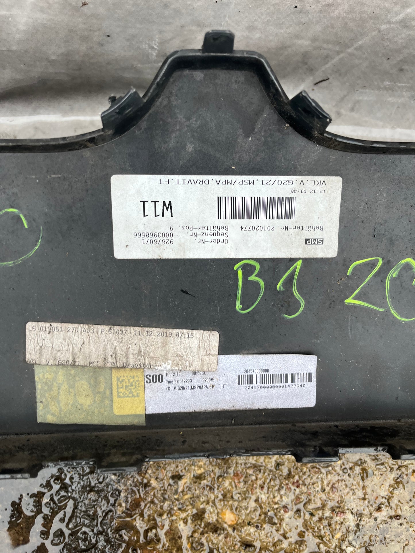 Предна броня BMW G20 3 серия Mapower