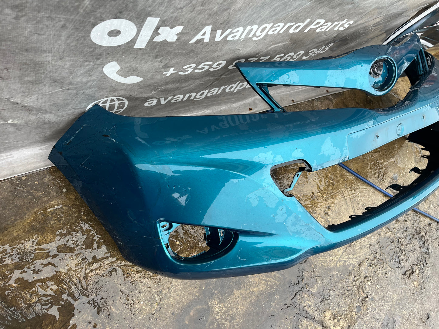 Броня Toyota Yaris 2012г