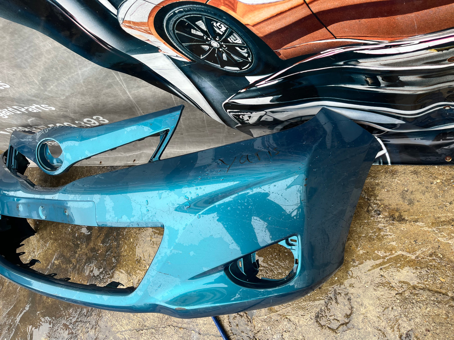 Броня Toyota Yaris 2012г