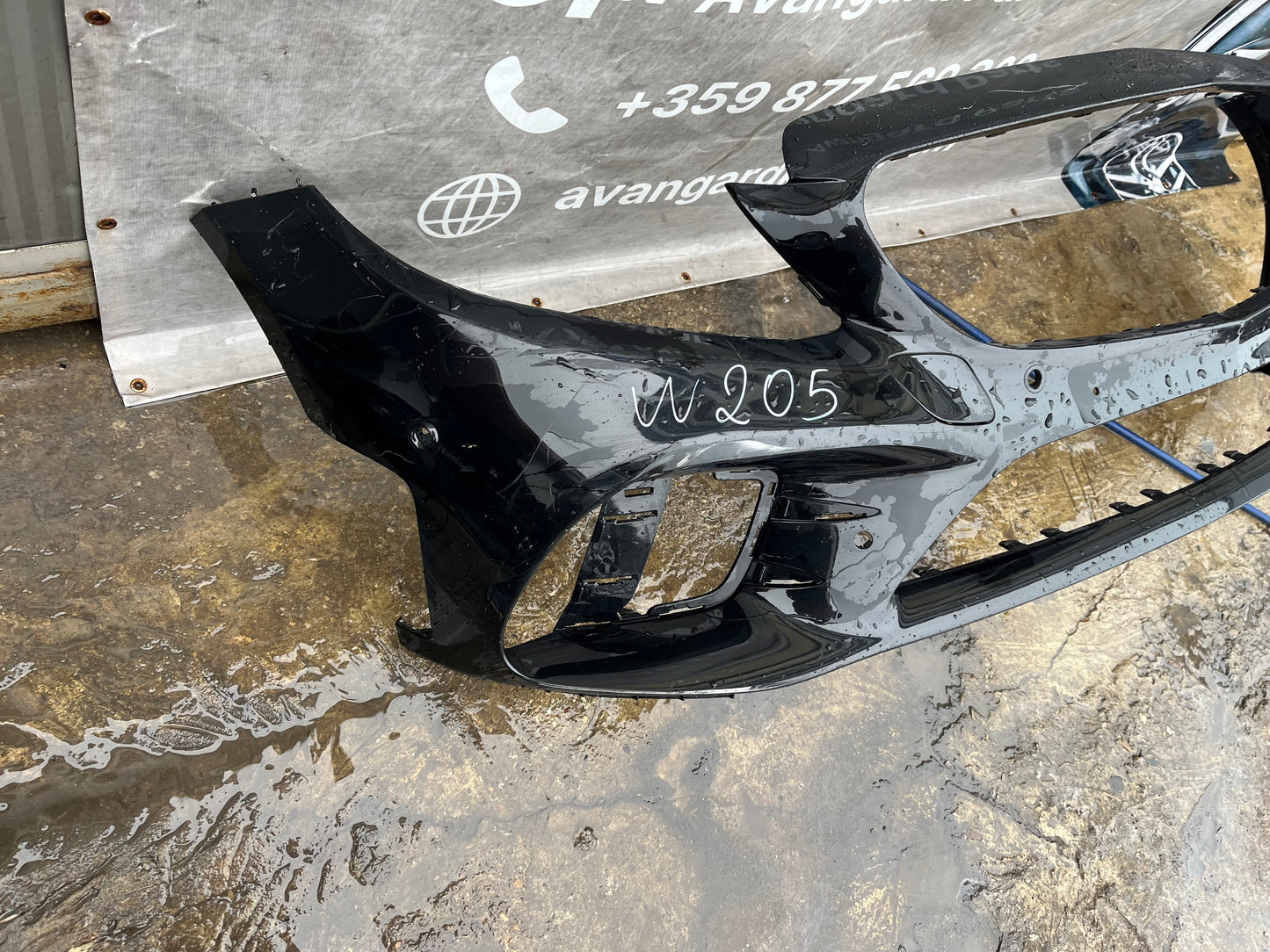 Броня Mercedes C class W205 AMG