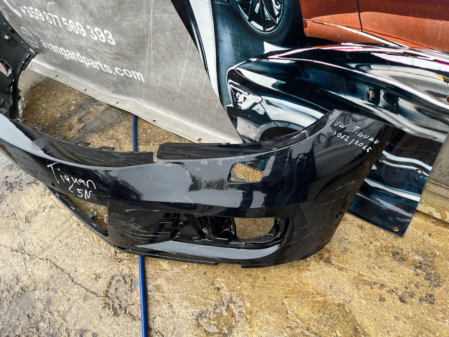 Броня  Volkswagen Tiguan 2011 Face