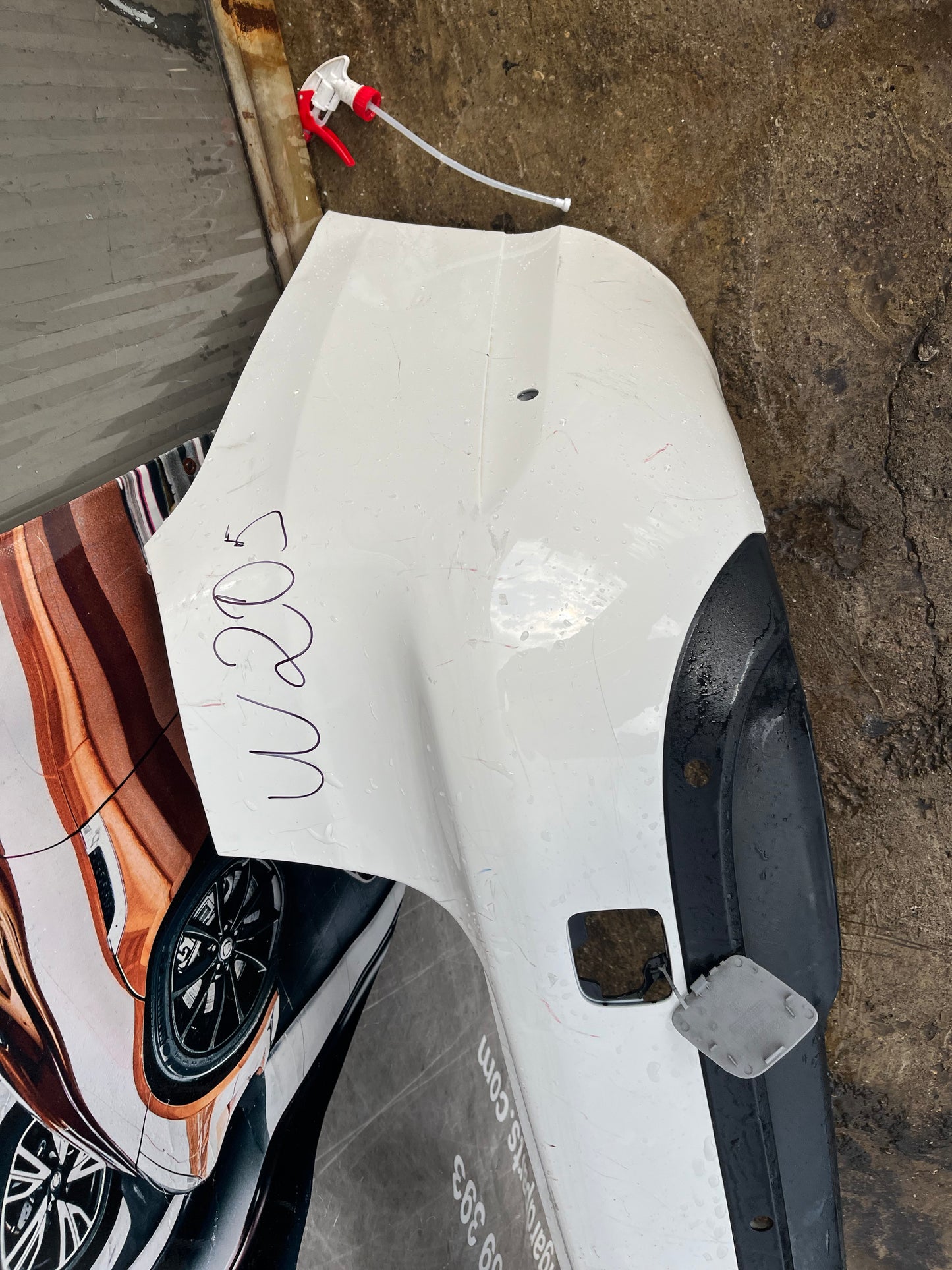 Броня Mercedes C class W205