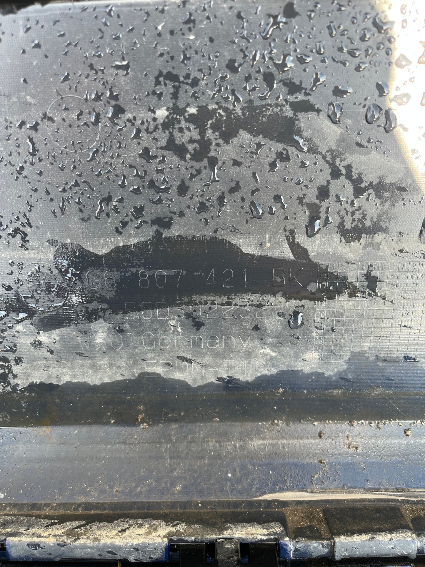 Броня Volkswagen Golf 7 Gti 14-