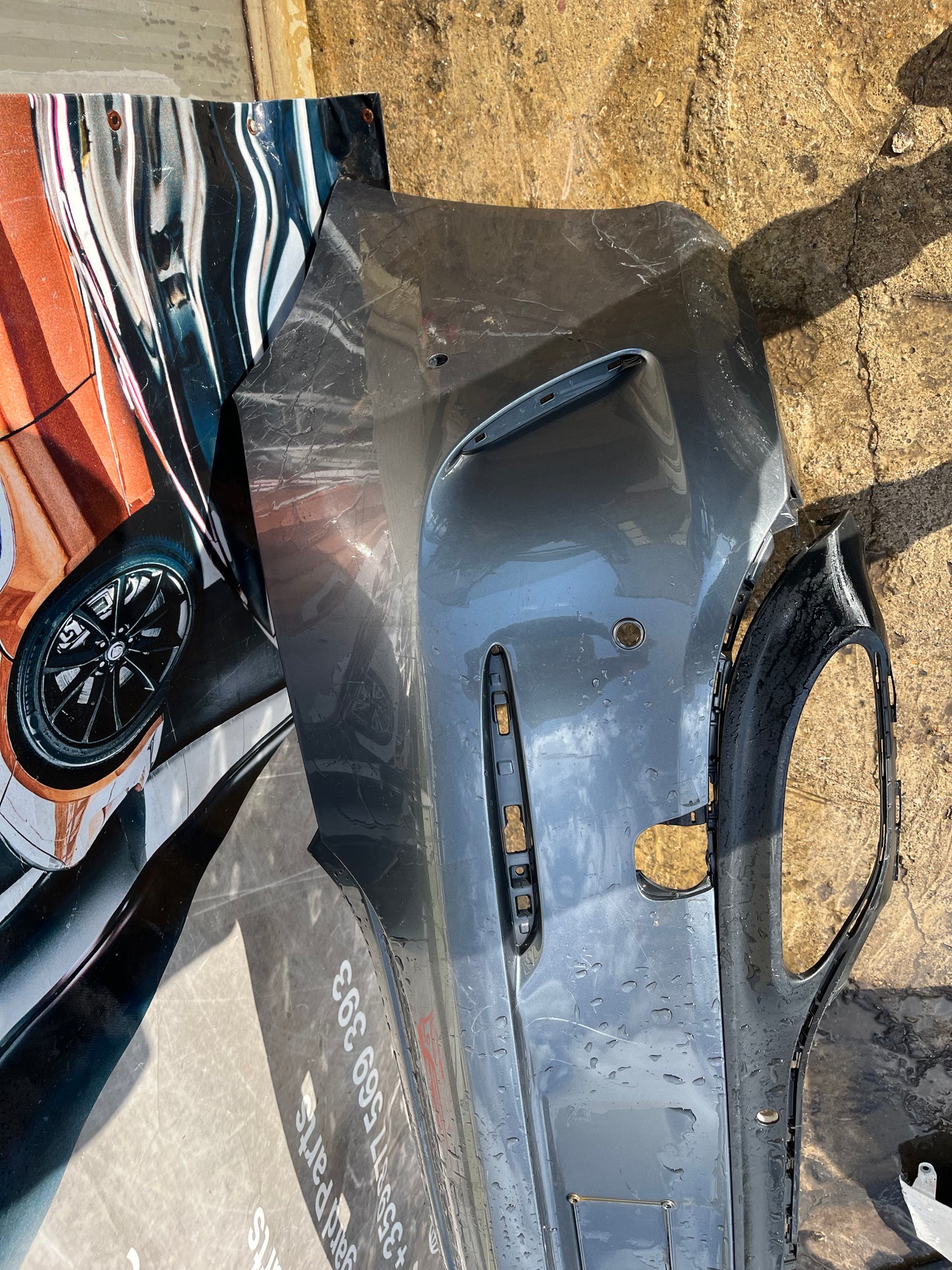 Броня Mercedes C-class W205 Coupe Amg 17-