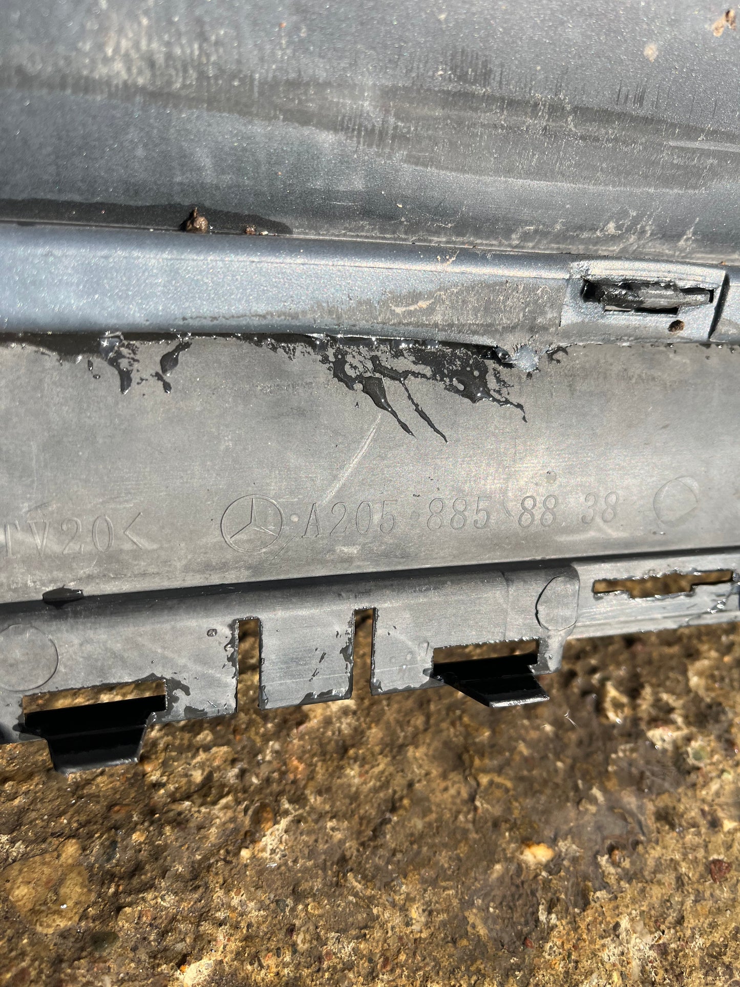 Броня Mercedes C-class W205 Coupe Amg 17-