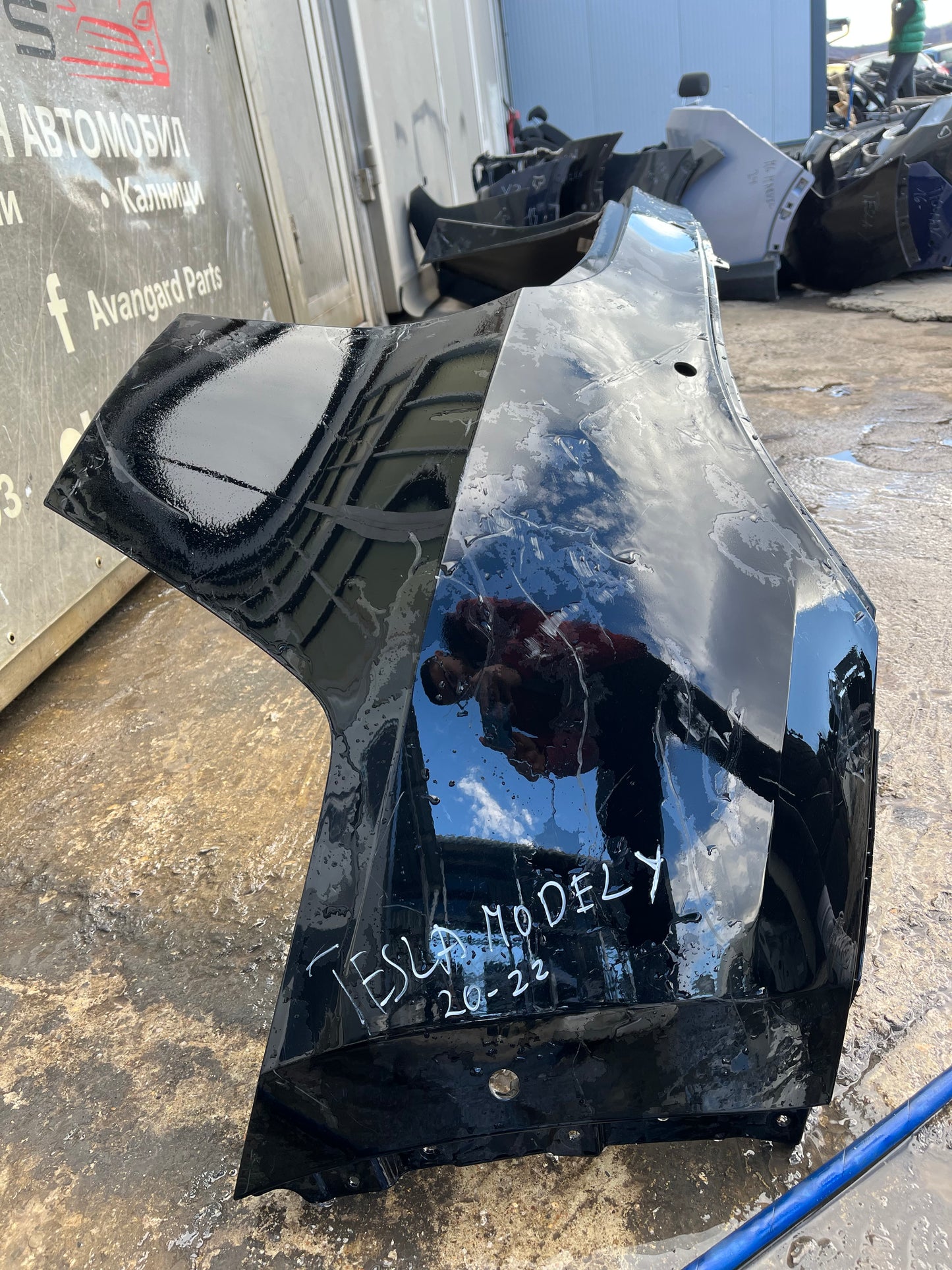 Задна броня Tesla Y 2020-