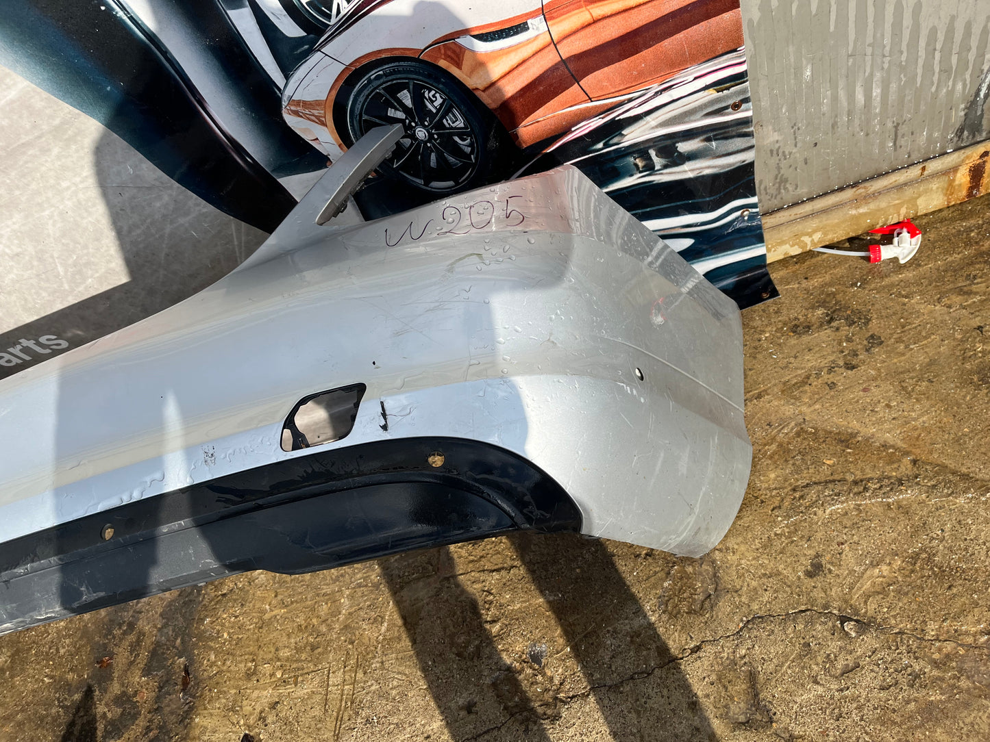 Броня Mercedes C class W205 2014-