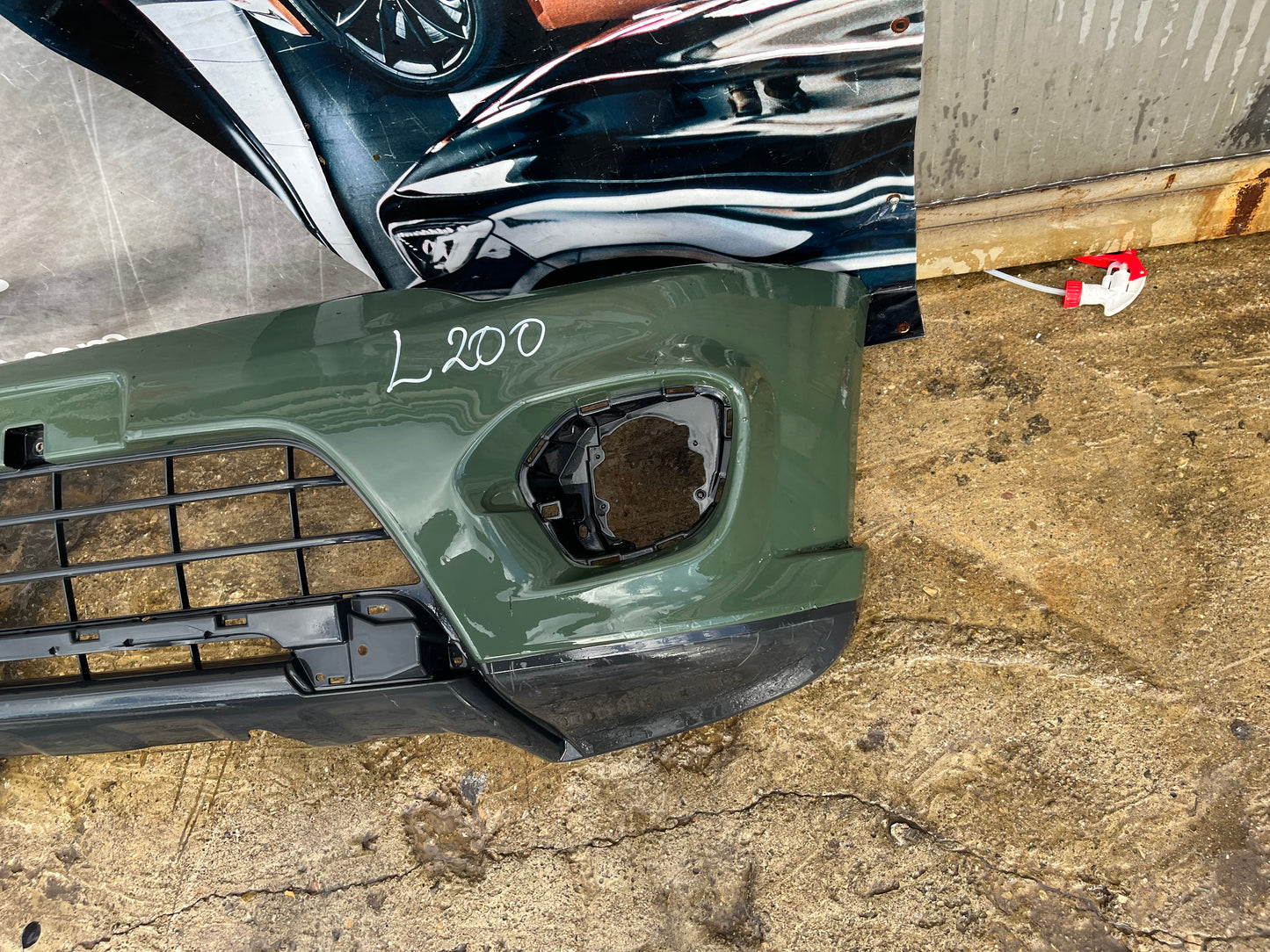 Броня Mitsubishi L200 2013-