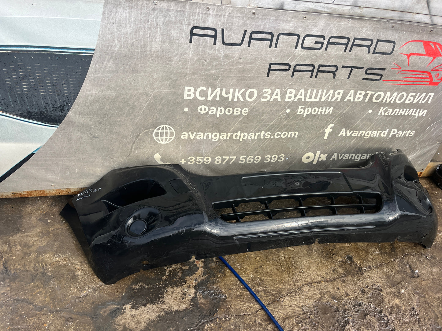 Броня Renault Master,Opel Movano 2010-