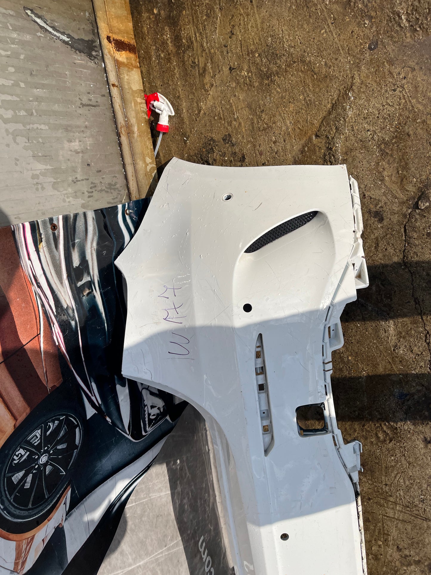 Задна броня Mercedes A-class w177 AMG 2019-