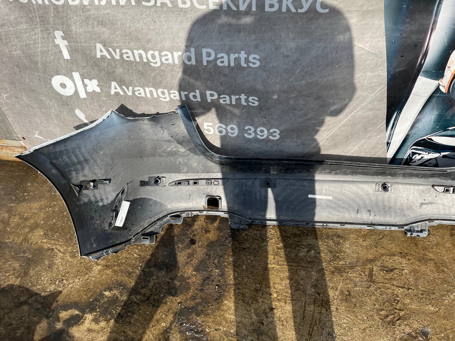 Задна броня Mercedes A-class w177 AMG 2019-