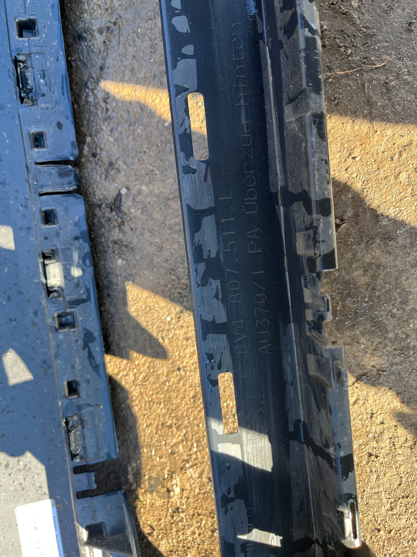 Броня Audi A3 S-line 2013-