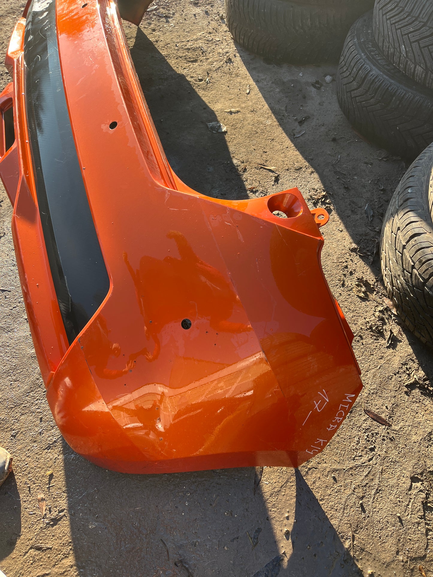 Броня Nissan Micra k14 17-