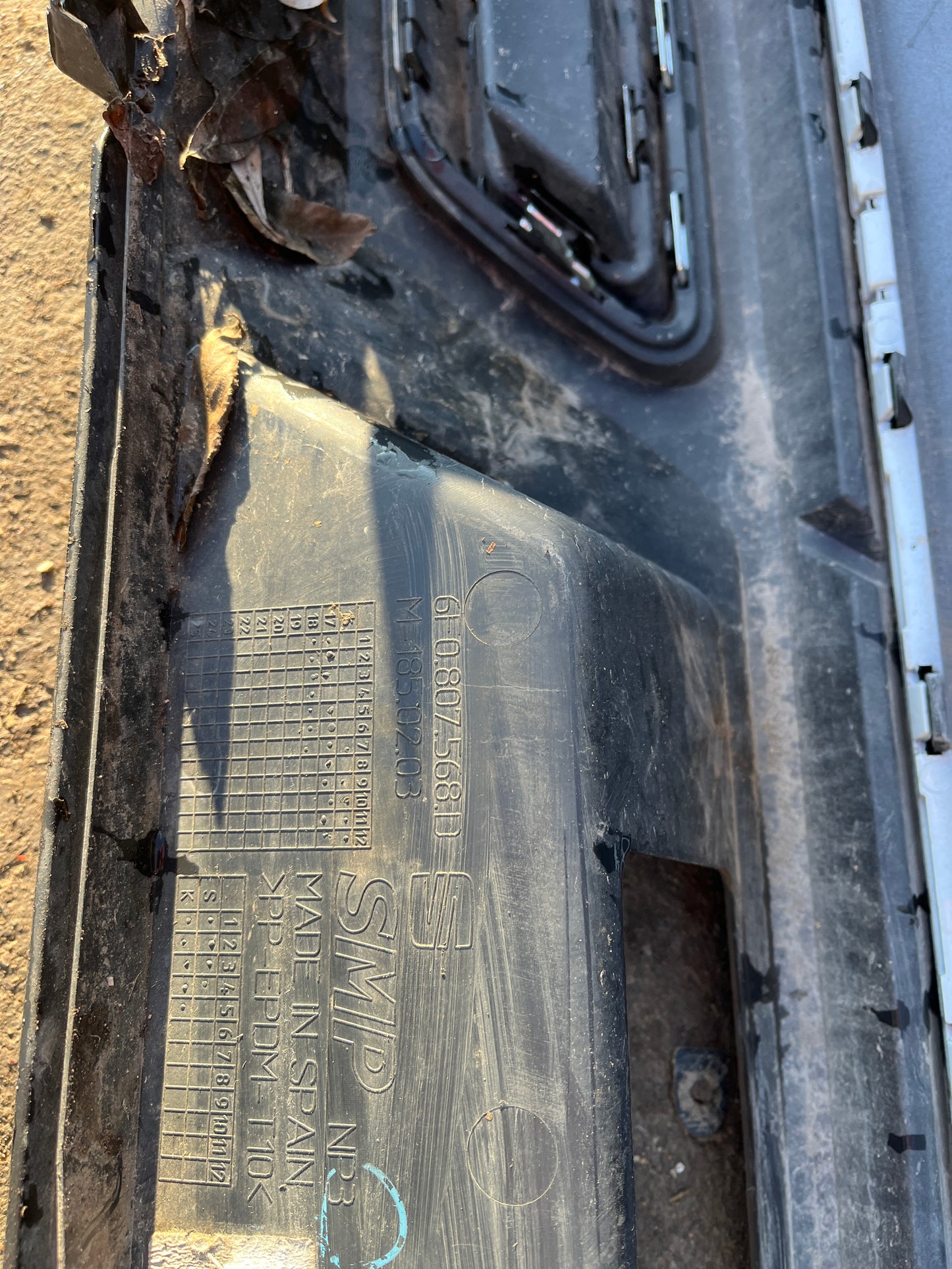 Броня Seat Ibiza 2017-