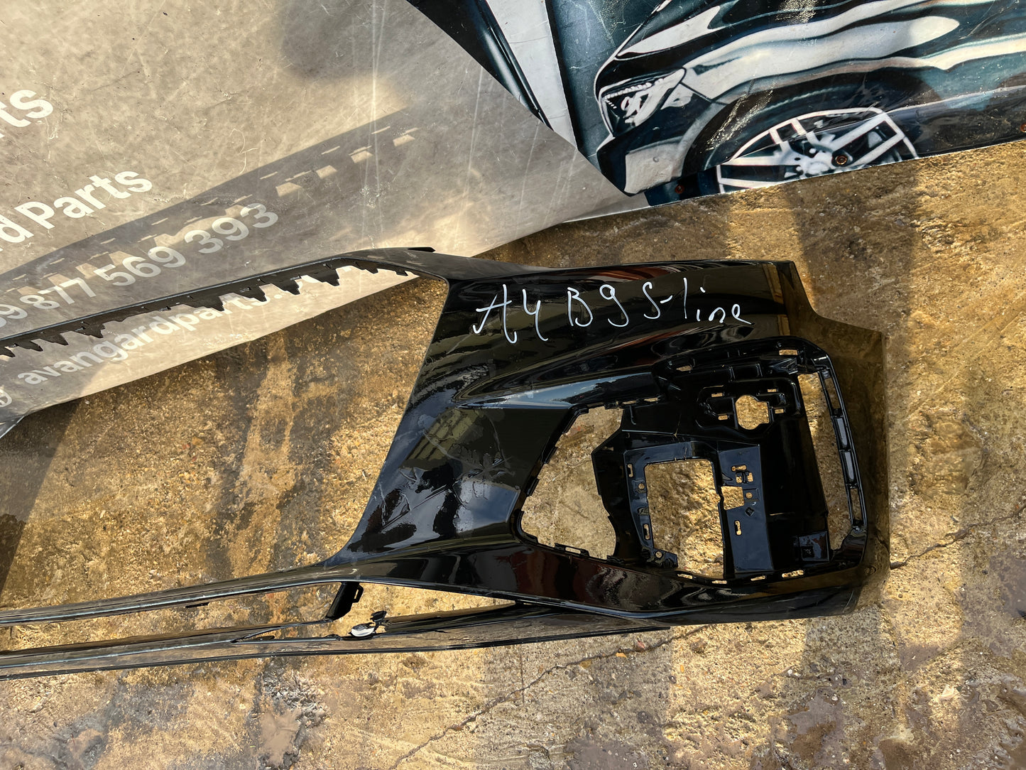 Броня Audi A4 B9 S-line 19-