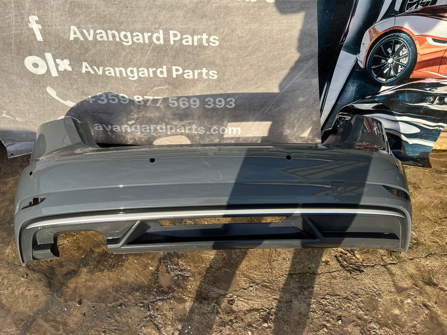 Броня Audi A3 S-line 2013- 8V