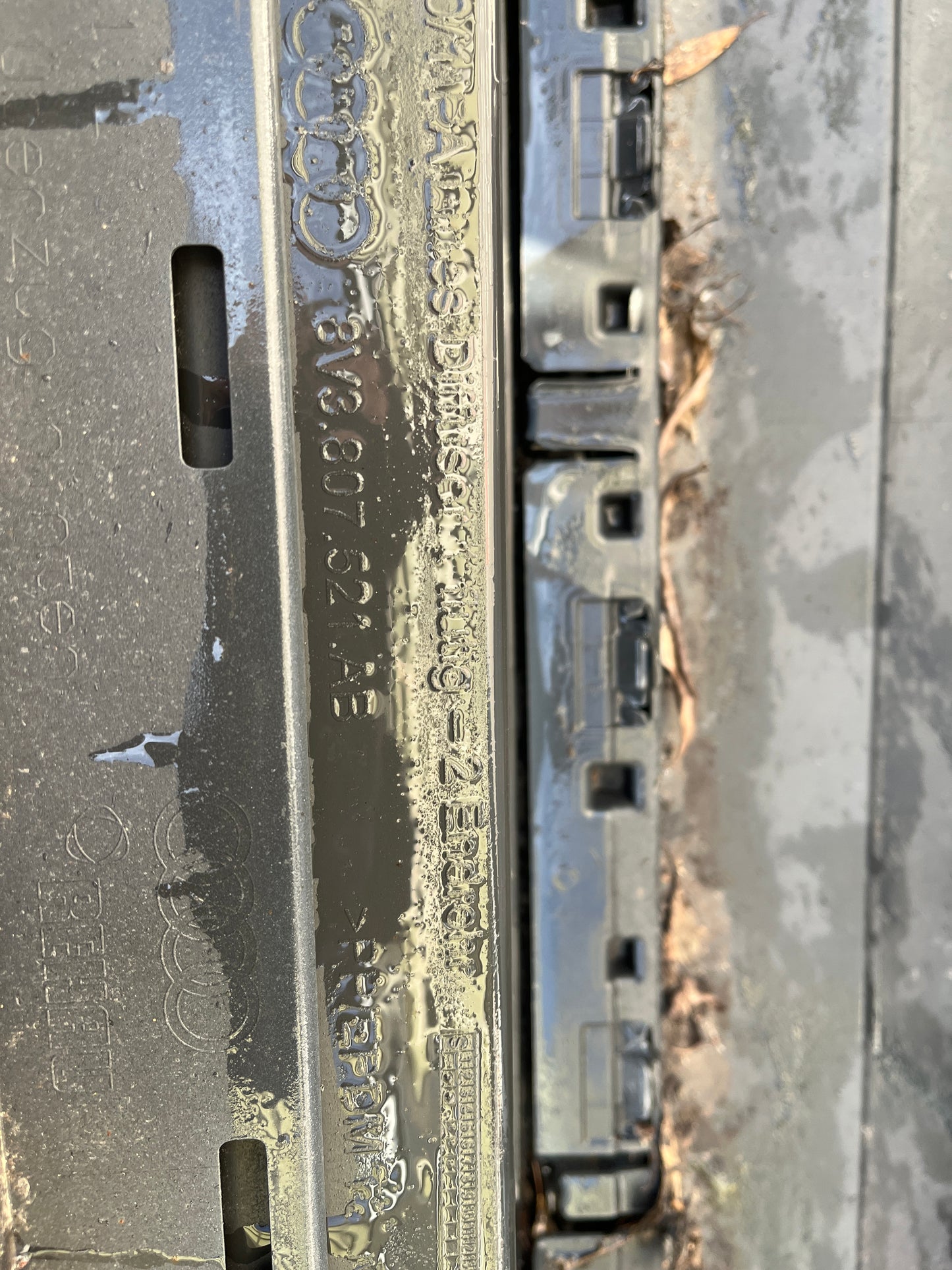 Броня Audi A3 S-line 2013- 8V