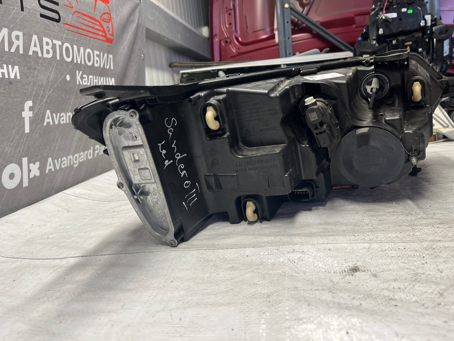 Фар dacia Sandero 3 LED