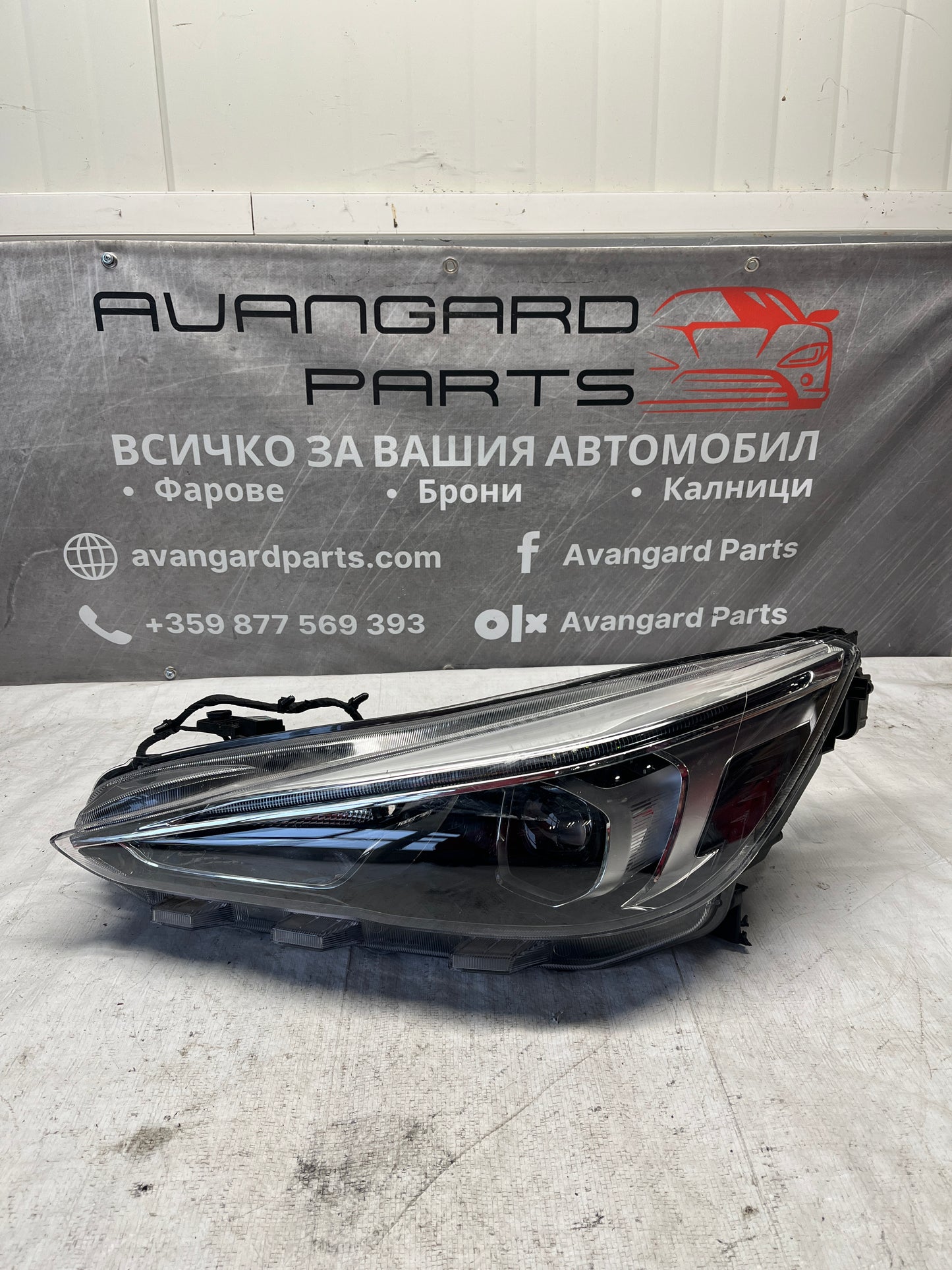 Ляв фар MG 3 24-