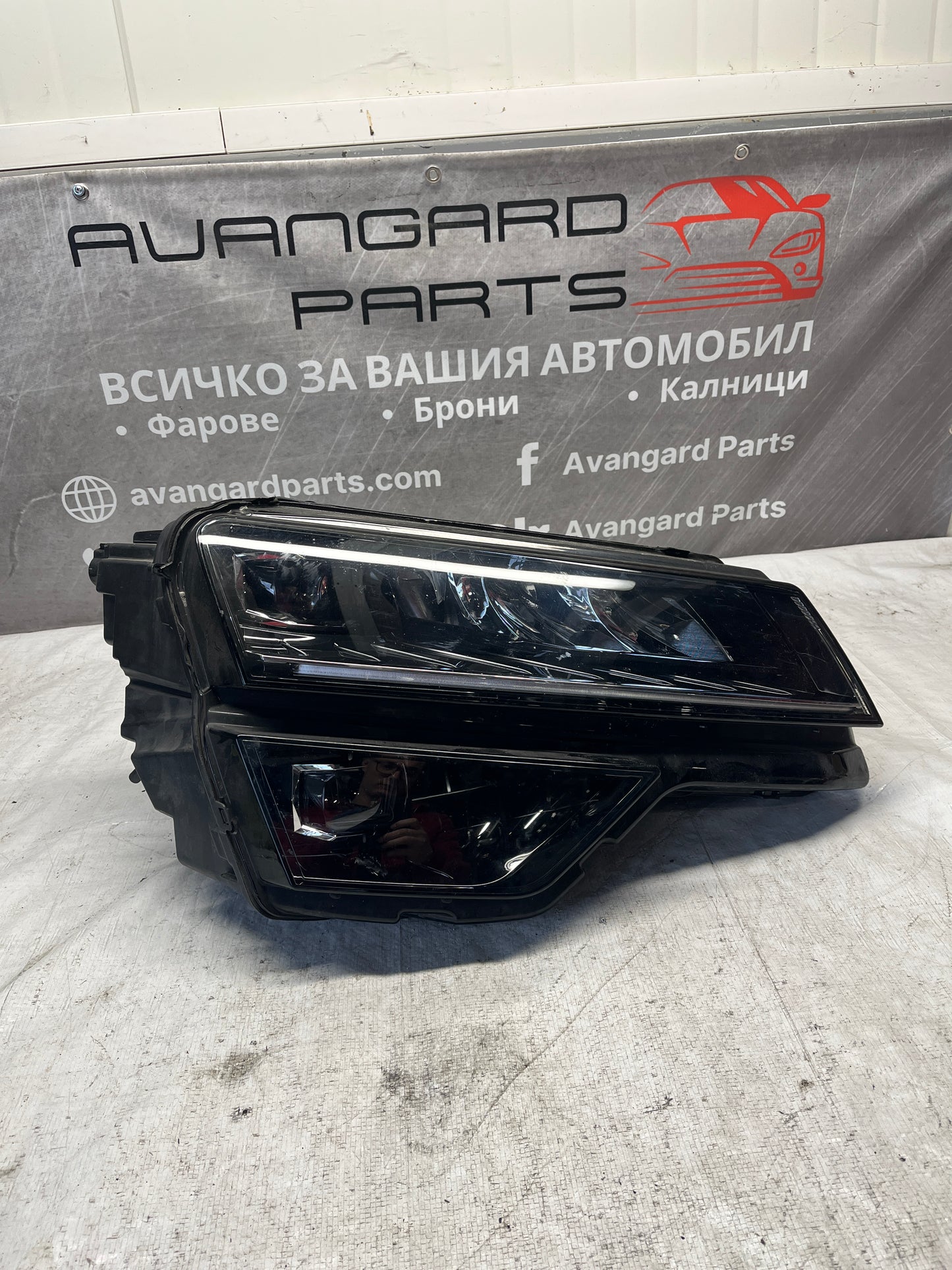 фар Skoda Karoq Facelift 2017-