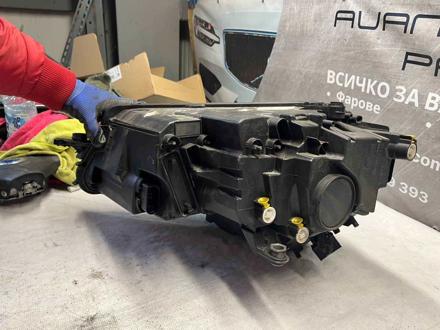 фар Skoda Karoq Facelift 2017-