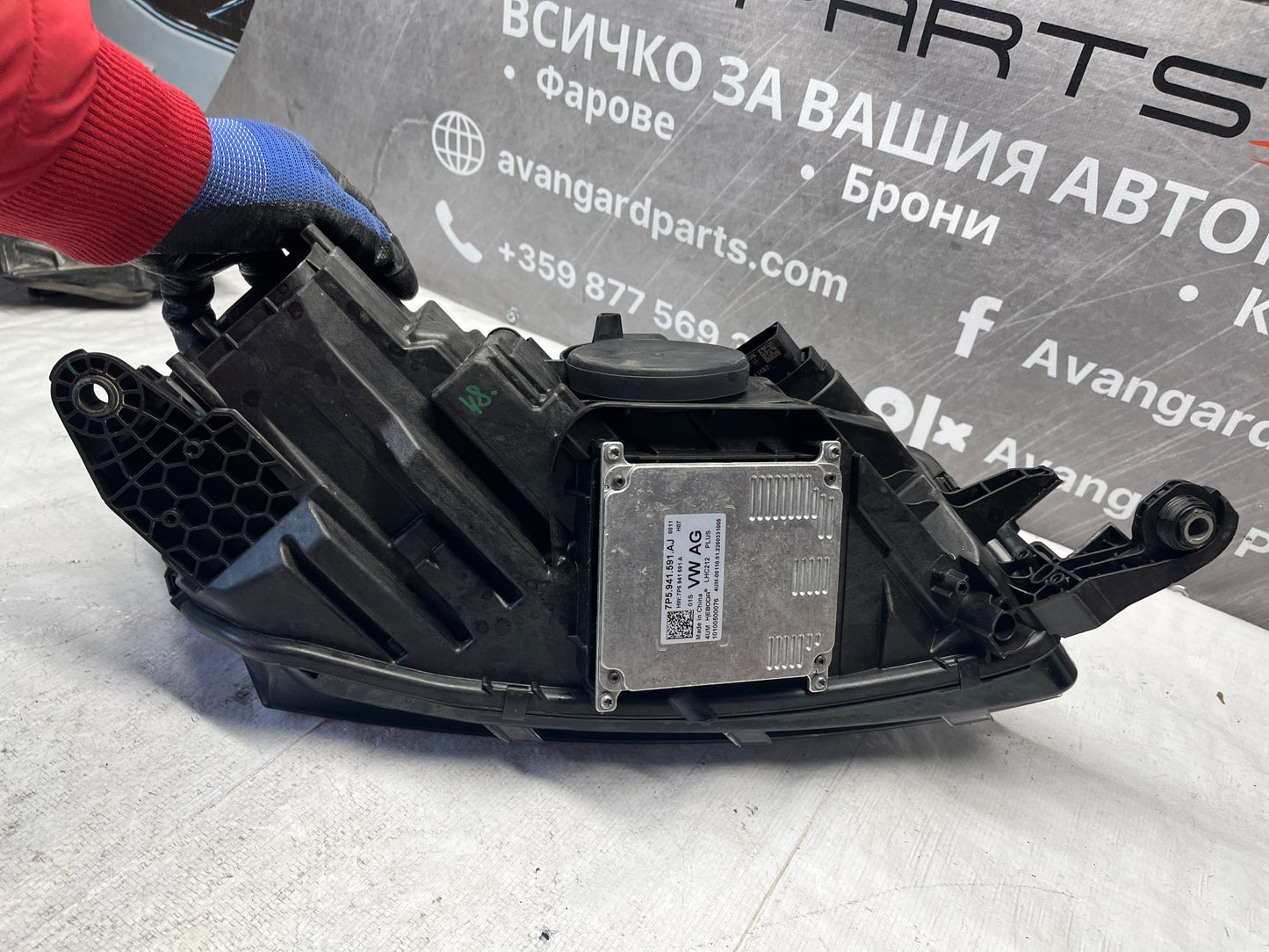 Фар Skoda Fabia 18-