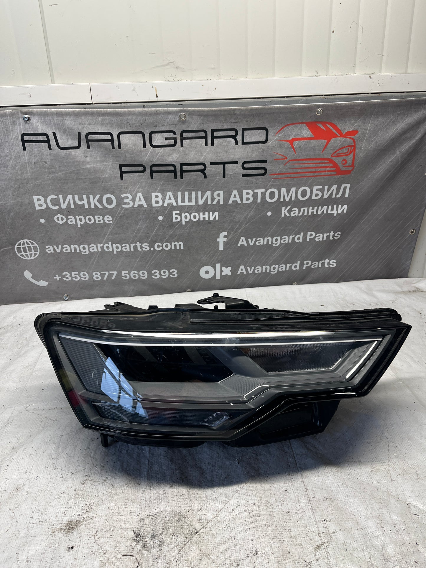 Фар Audi A6 C8 Full Led 2018-