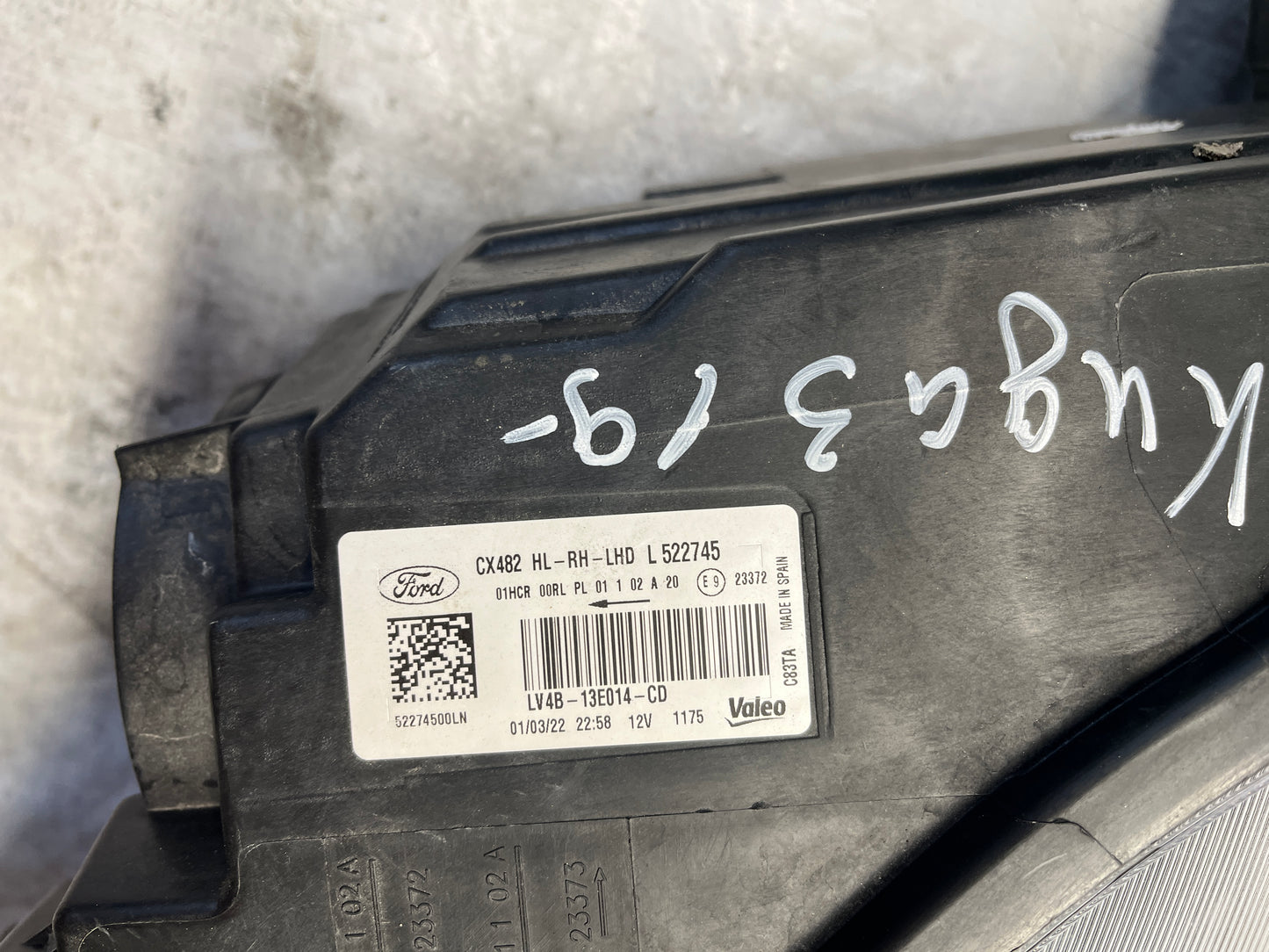 Фар Ford Kuga 2019-