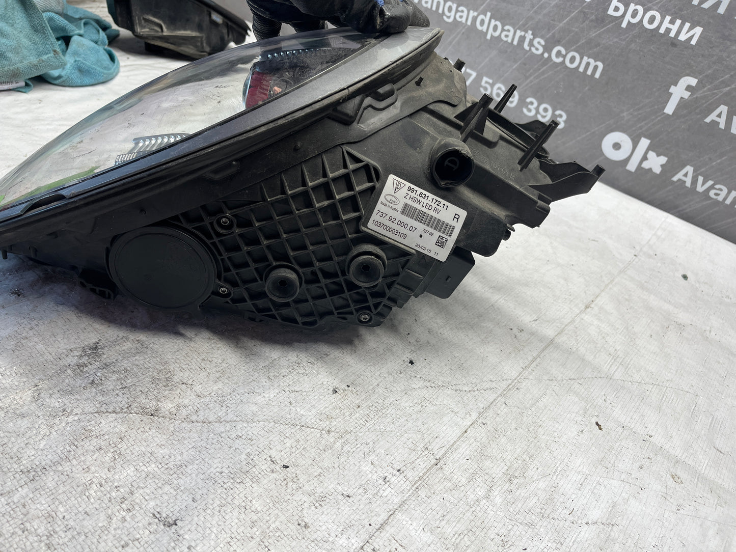 Фар Porsche 991/2 GT3