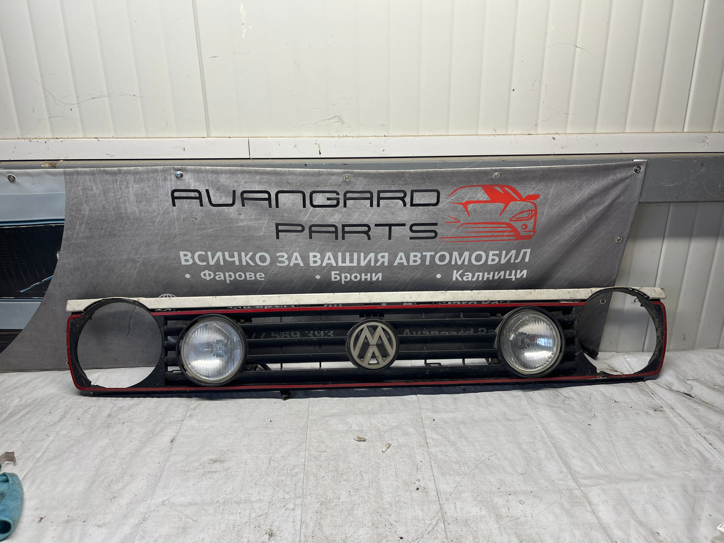 Решетка Volkswagen Golf 2