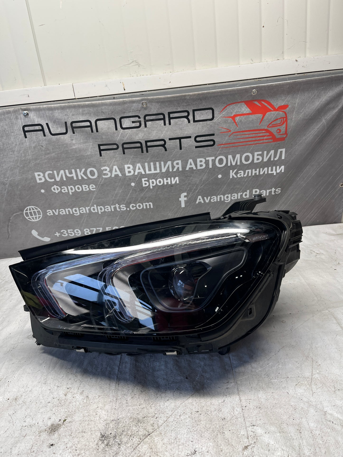 фар Mercedes GLE W167 2018-