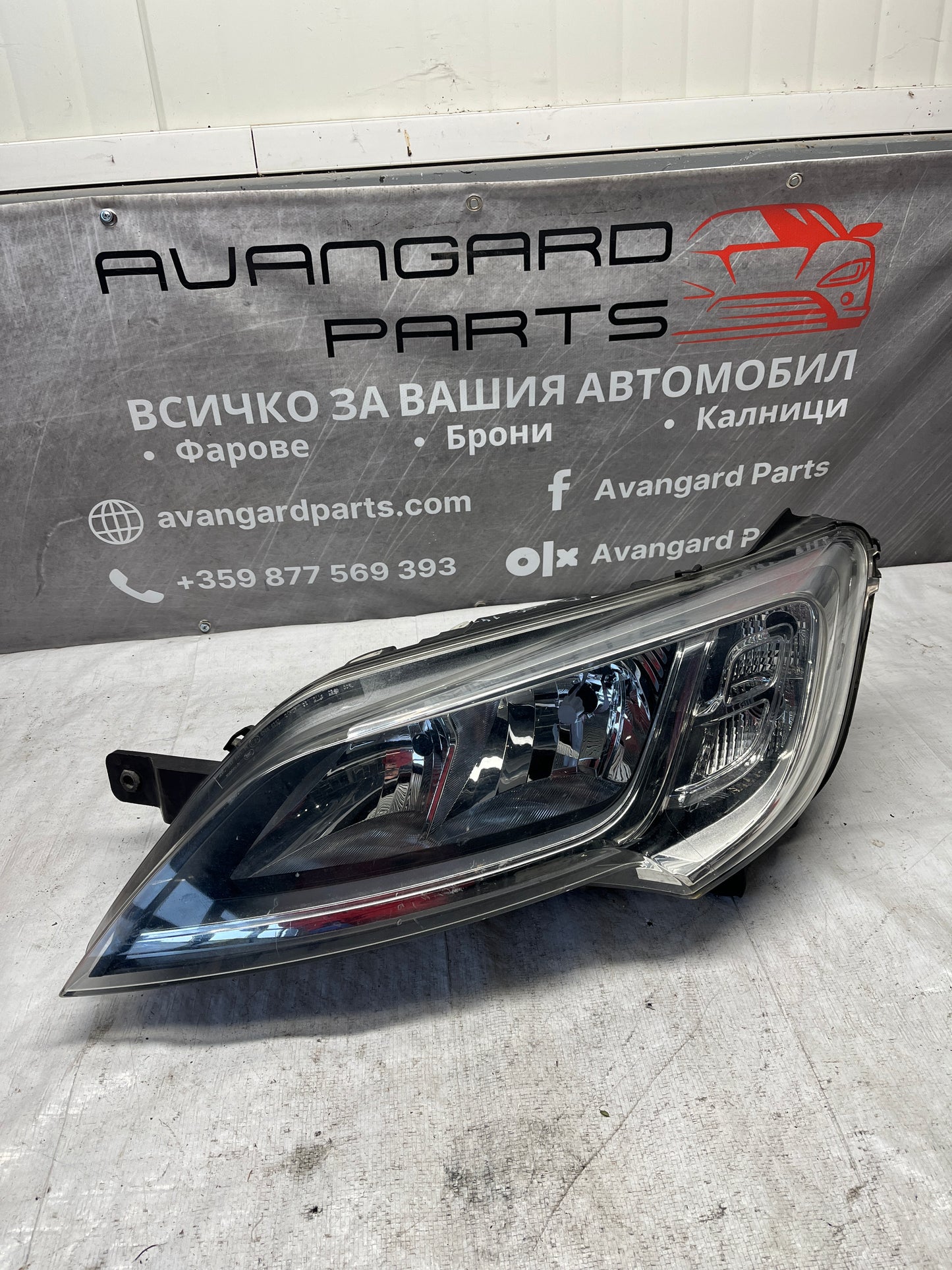 фар Fiat Ducato, Citroen Jumper, Peugeot Boxer