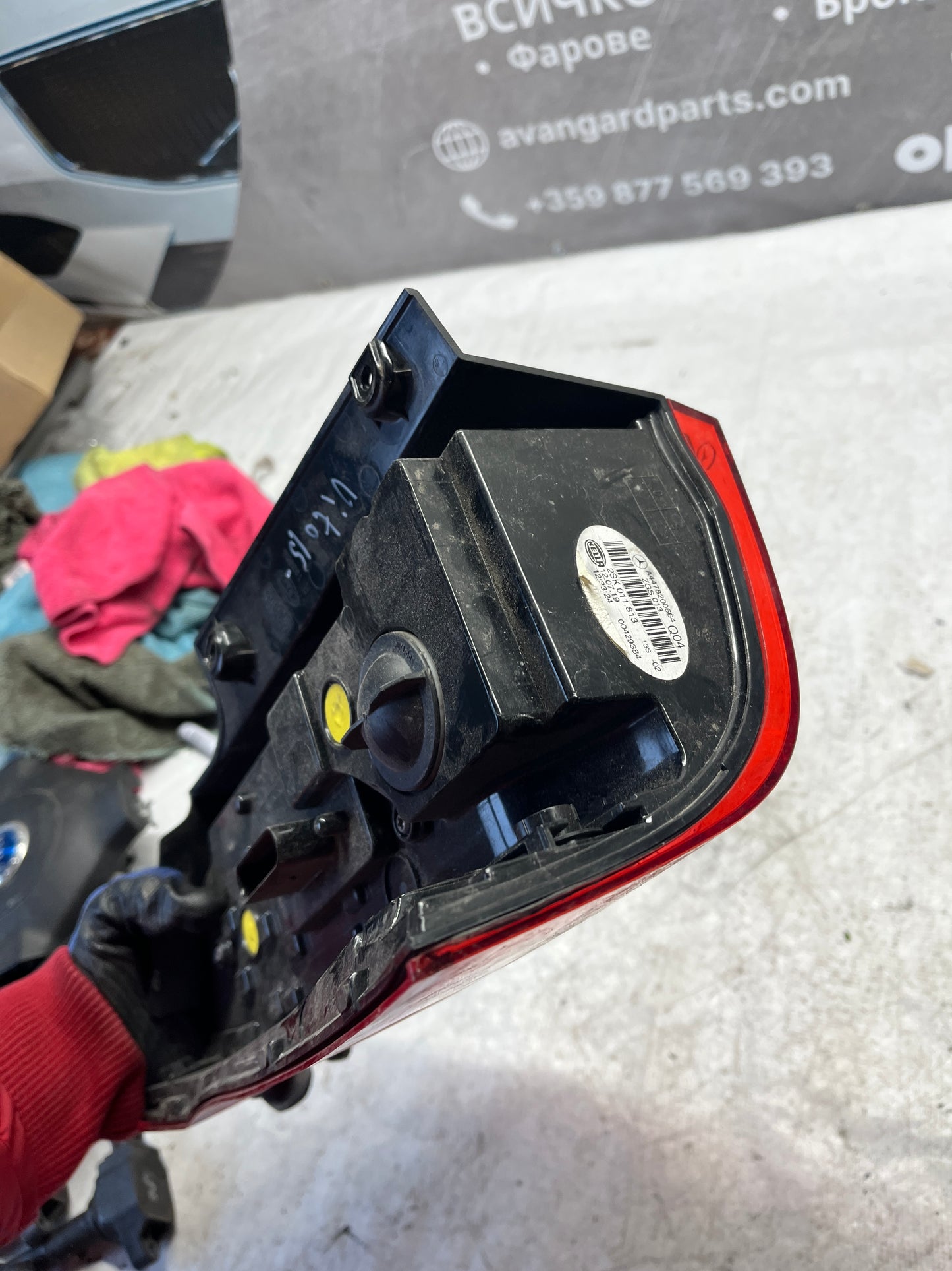 Стоп Mercedes Vito W447 15-