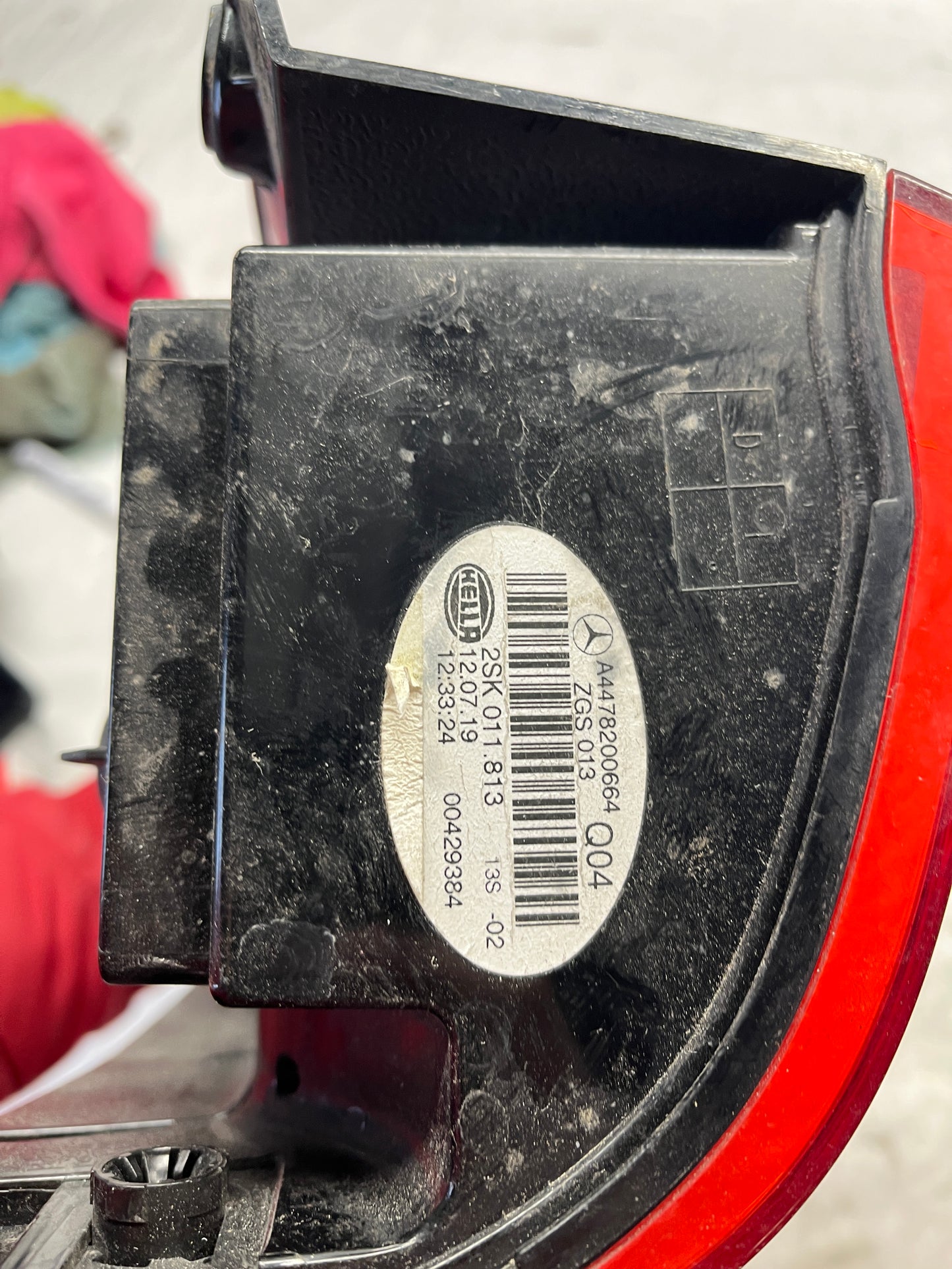 Стоп Mercedes Vito W447 15-