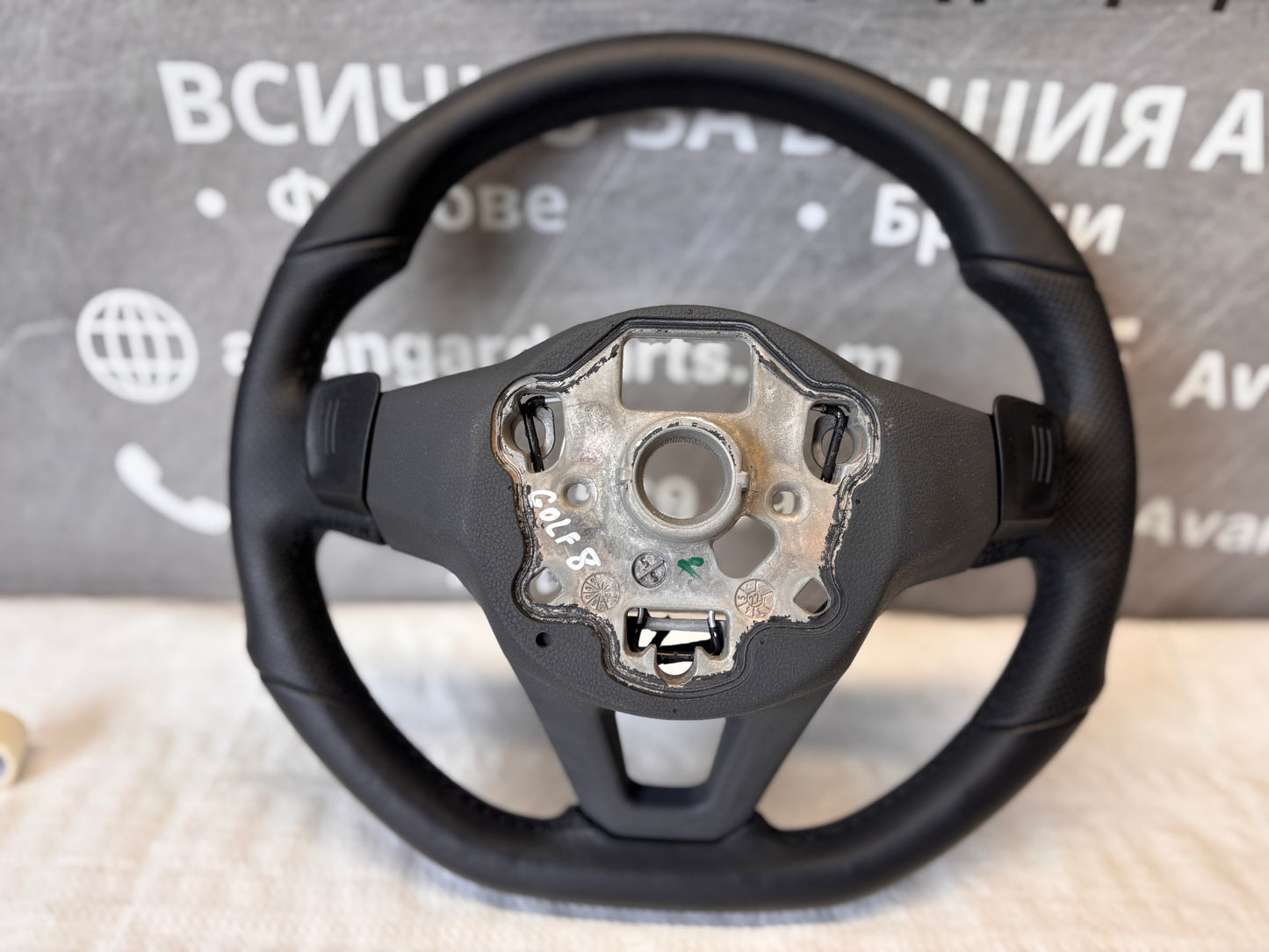 Оригинален кожен волан Volkswagen Golf 8