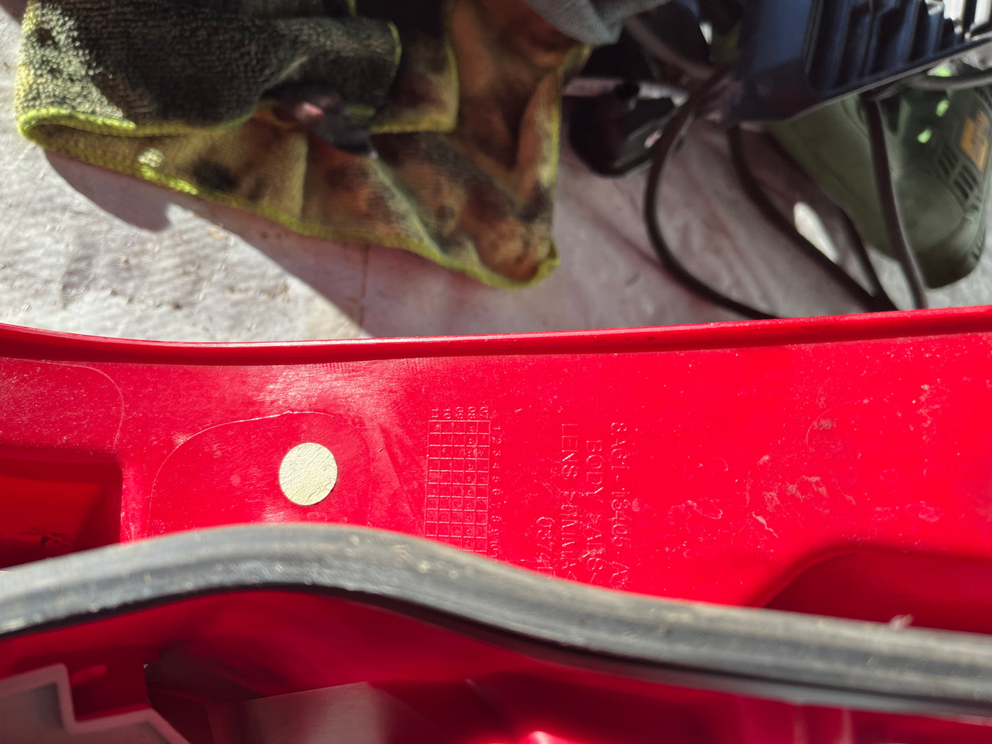 Ляв стоп Ford Fiesta 2009