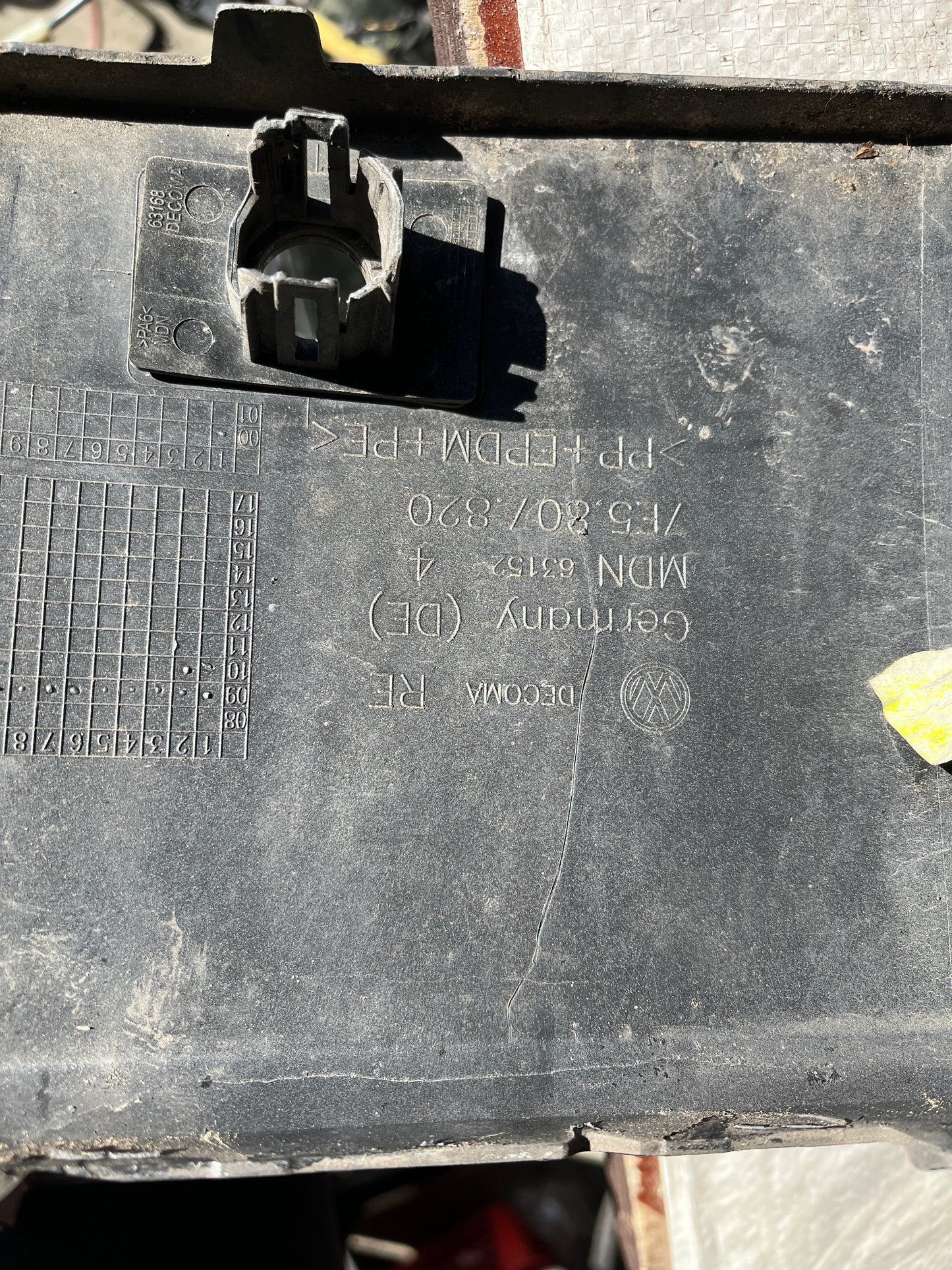 Добавка за броня Volkswagen T5