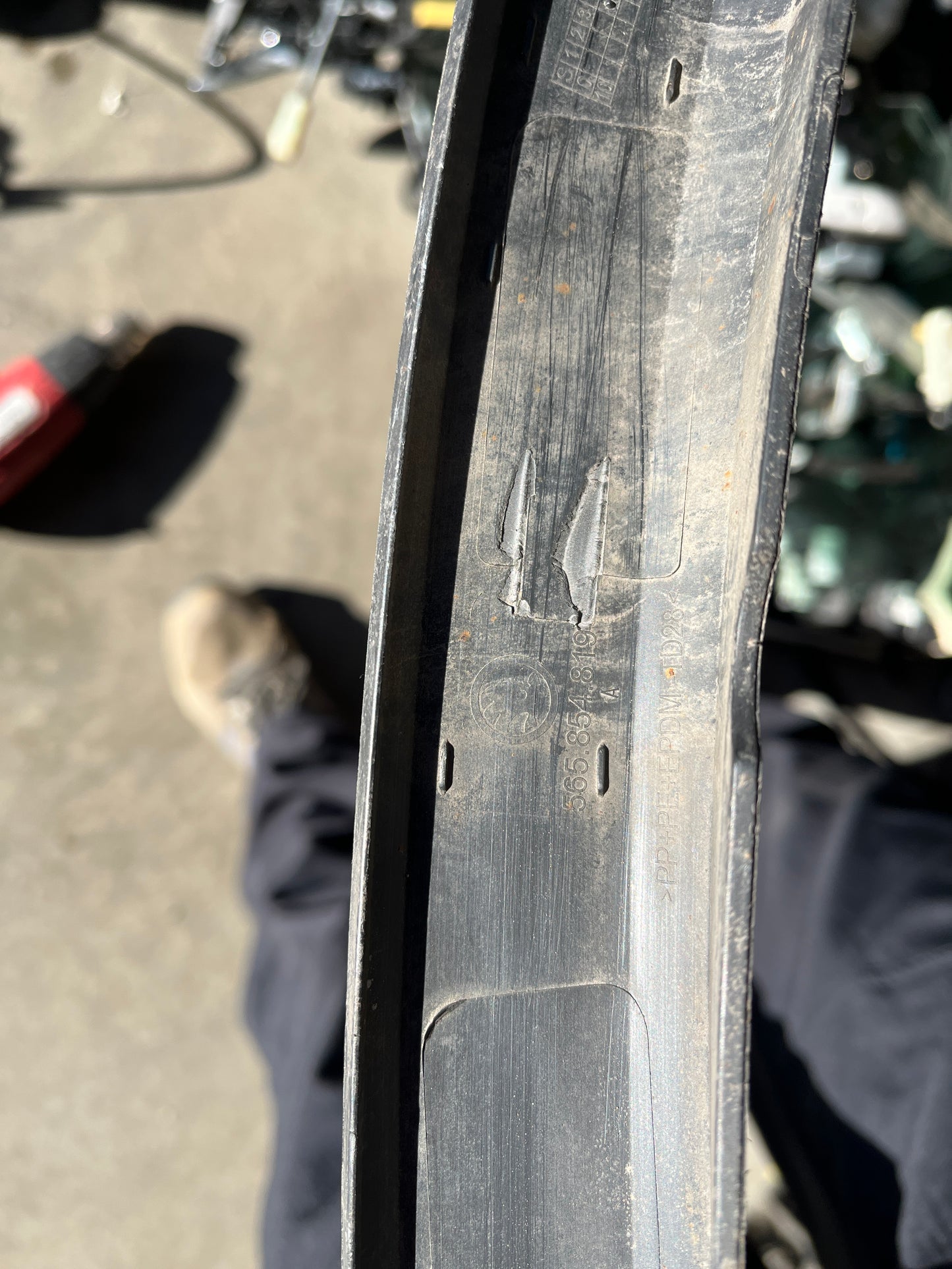 Skoda Kodiaq задна лява вежда