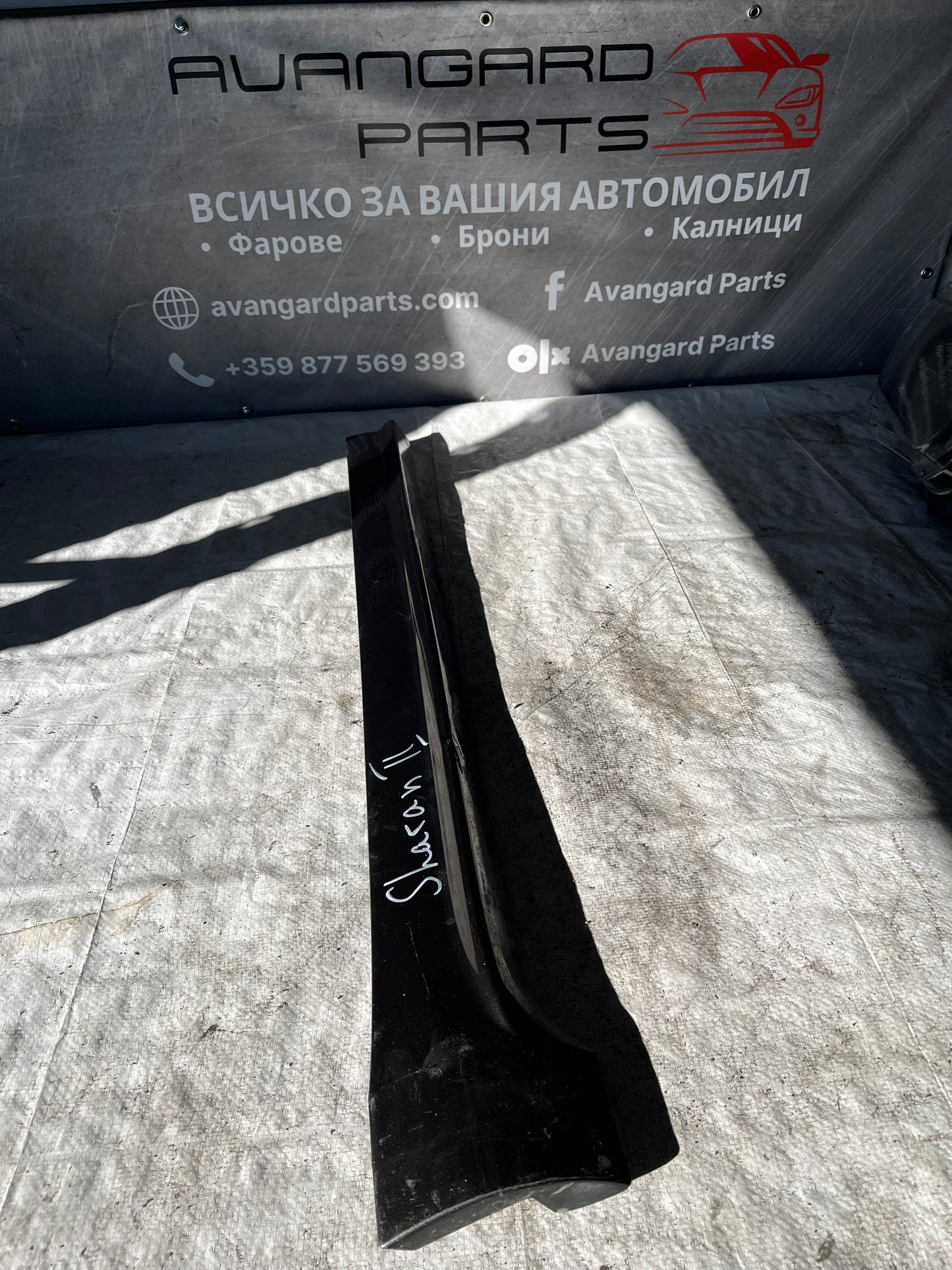 Задна лява декоративна лайстна VW Sharan/ Seat Alhambra