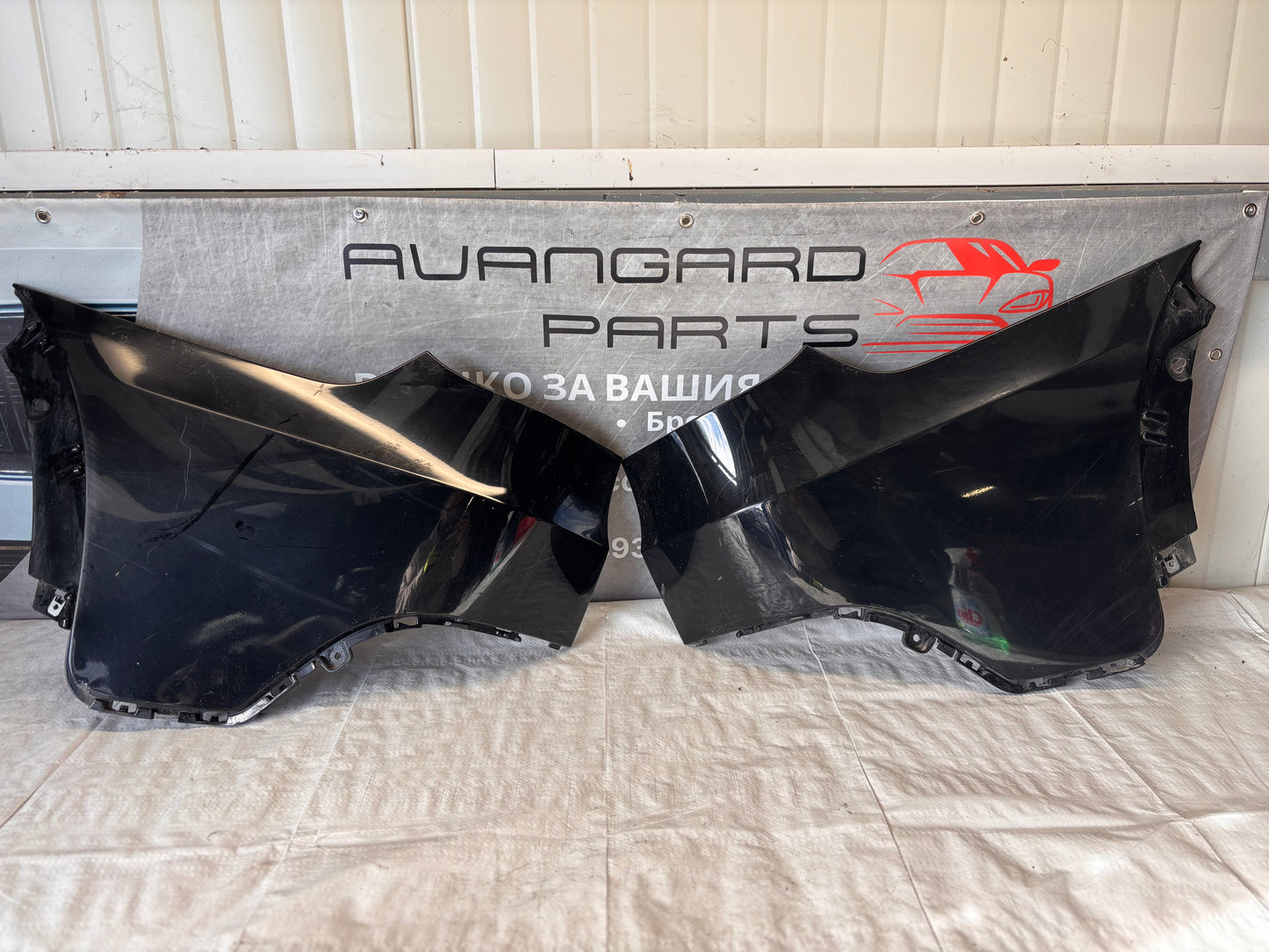 Ъгъл за задна броня BMW X5 E70 ляв+десен