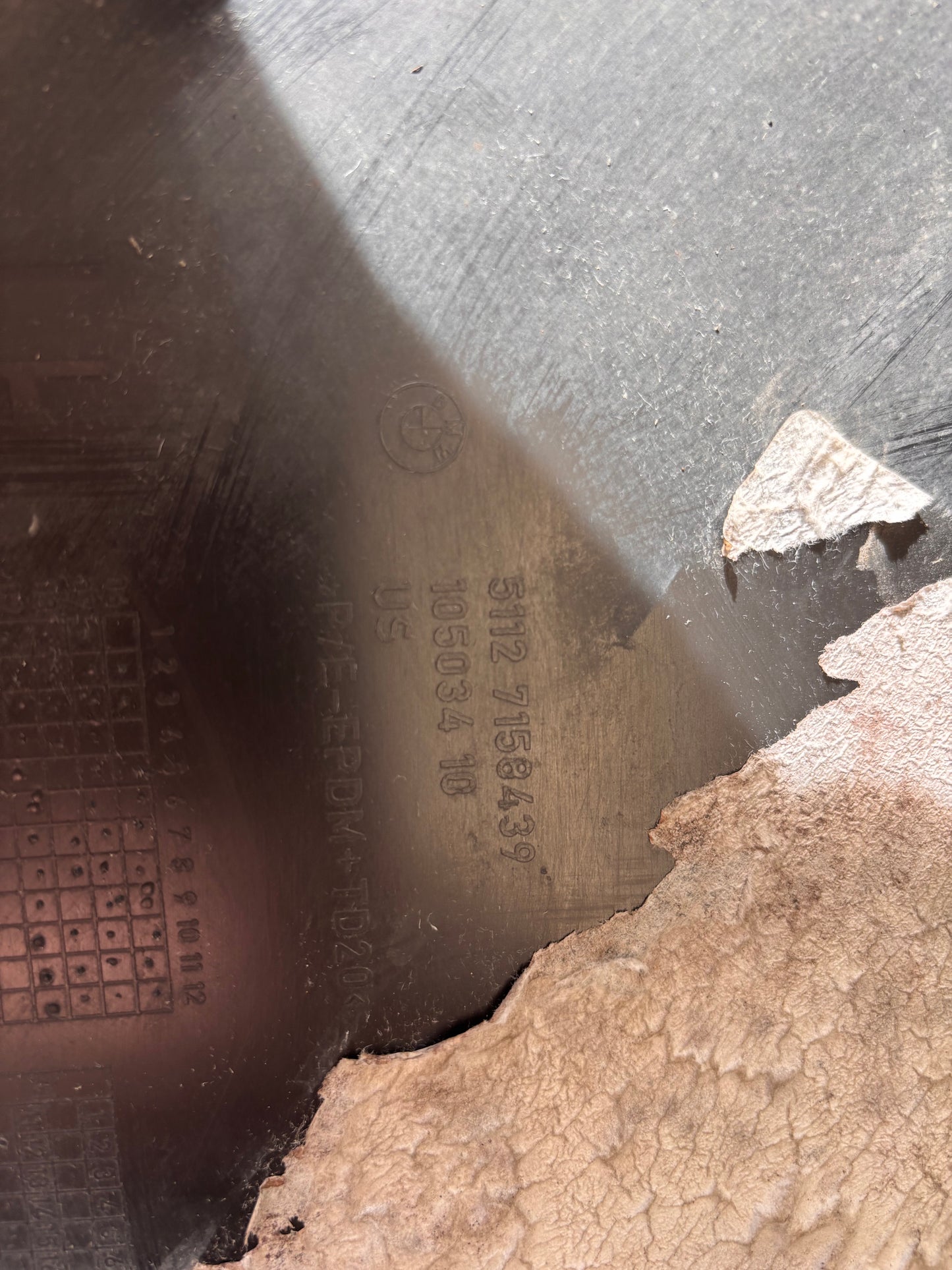 Ъгъл за задна броня BMW X5 E70 ляв+десен