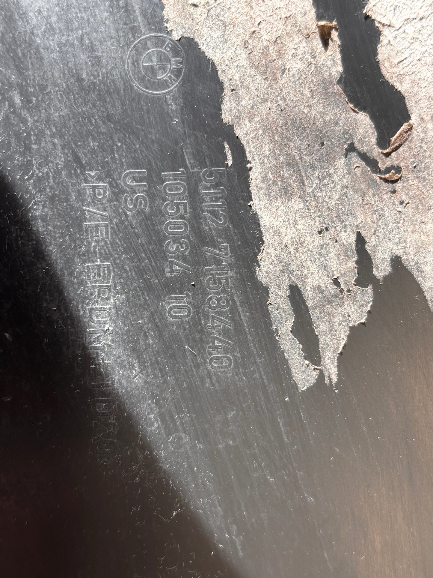 Ъгъл за задна броня BMW X5 E70 ляв+десен