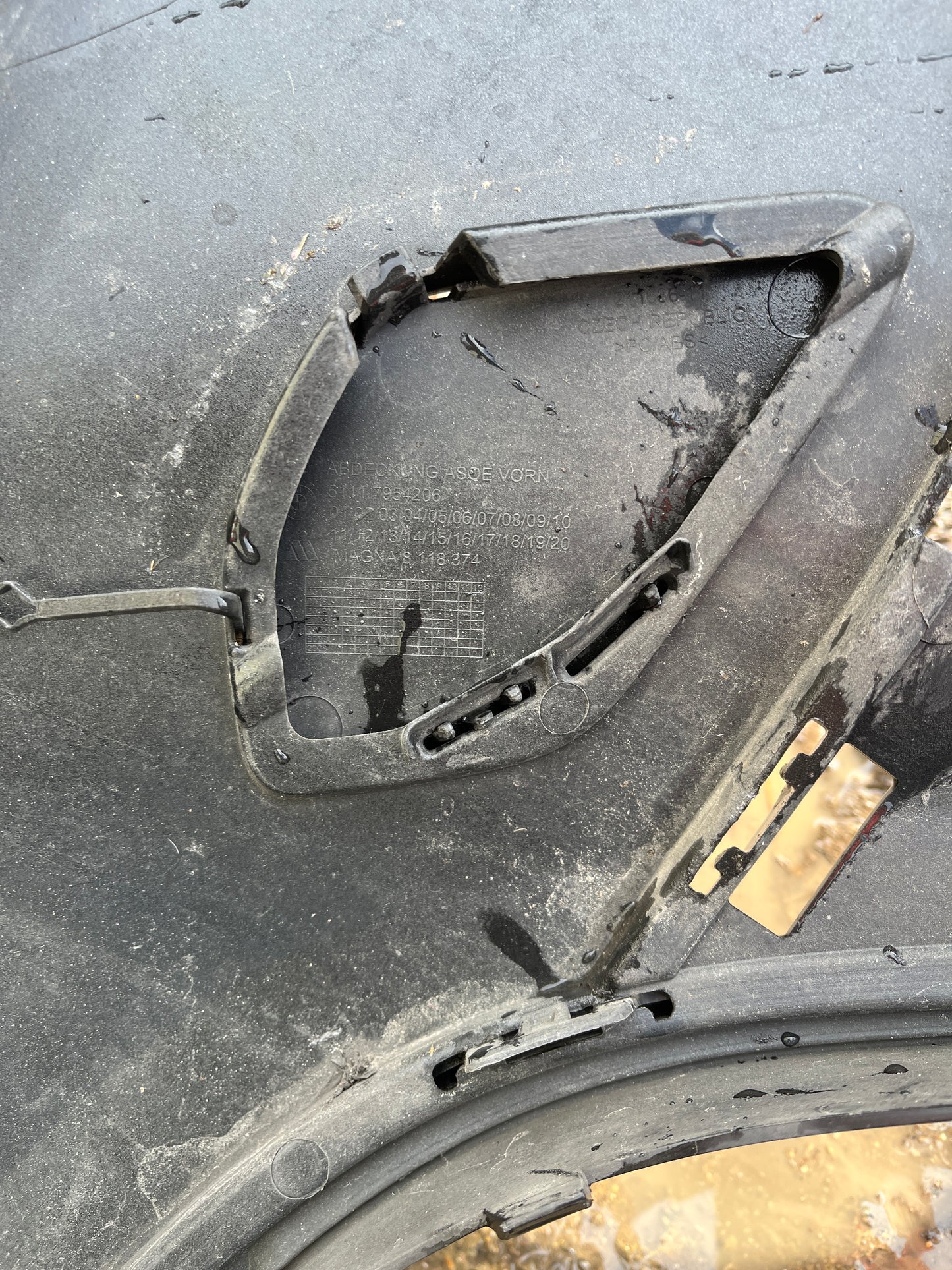 Броня BMW X1 F48 2019-