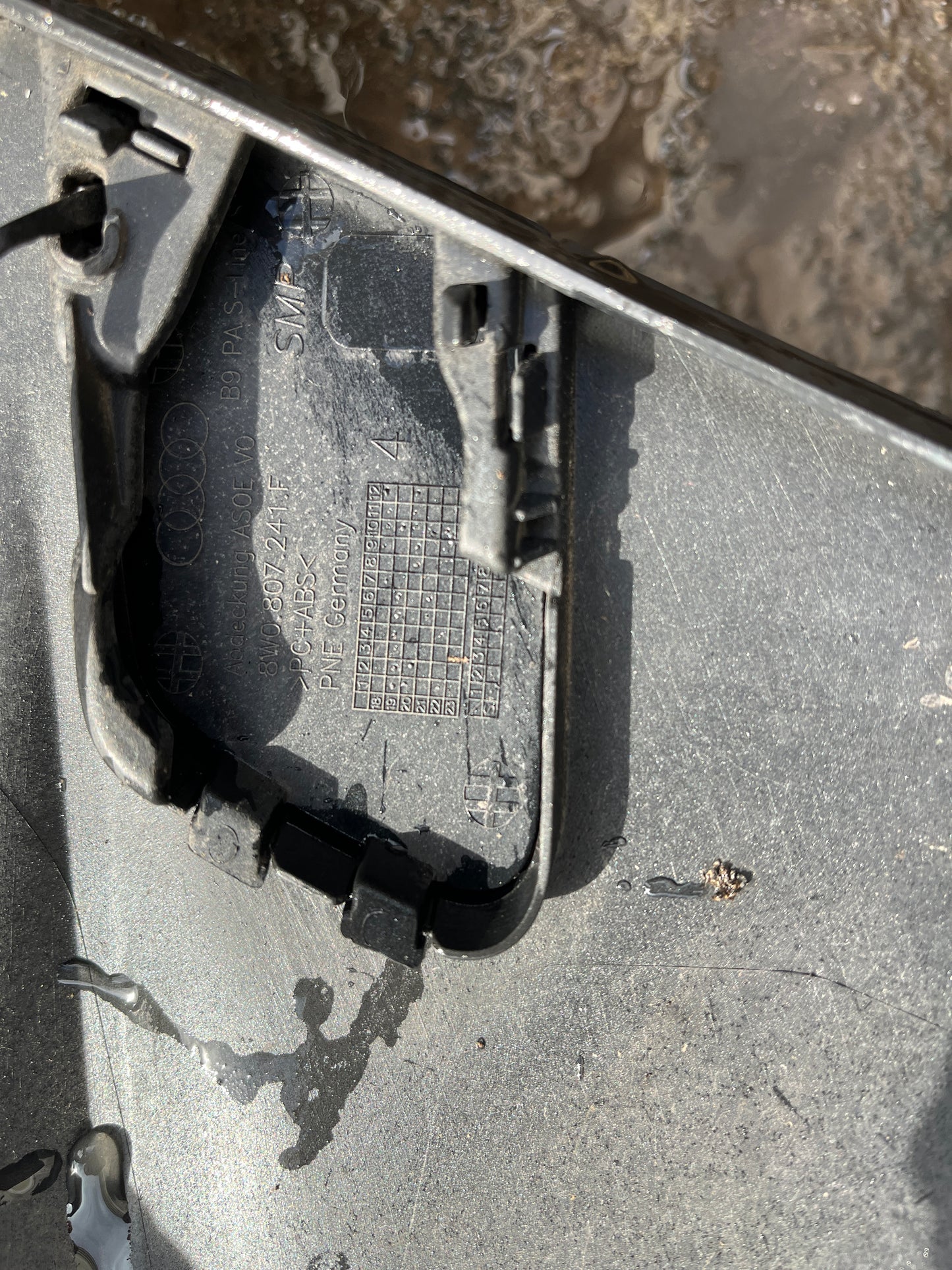 Броня Audi A4 B9 S-line 19-