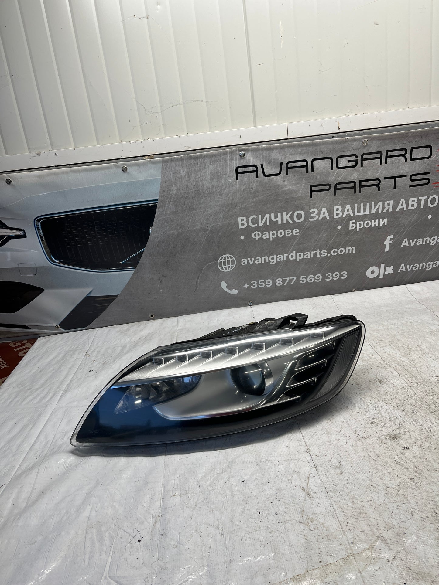 Фар Audi Q7 4l0 12-