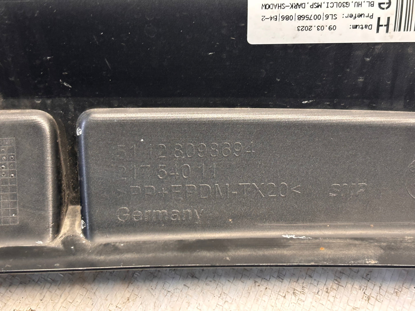 Дифузьор • BMW 5 Series G30/G31 (2017–2020)