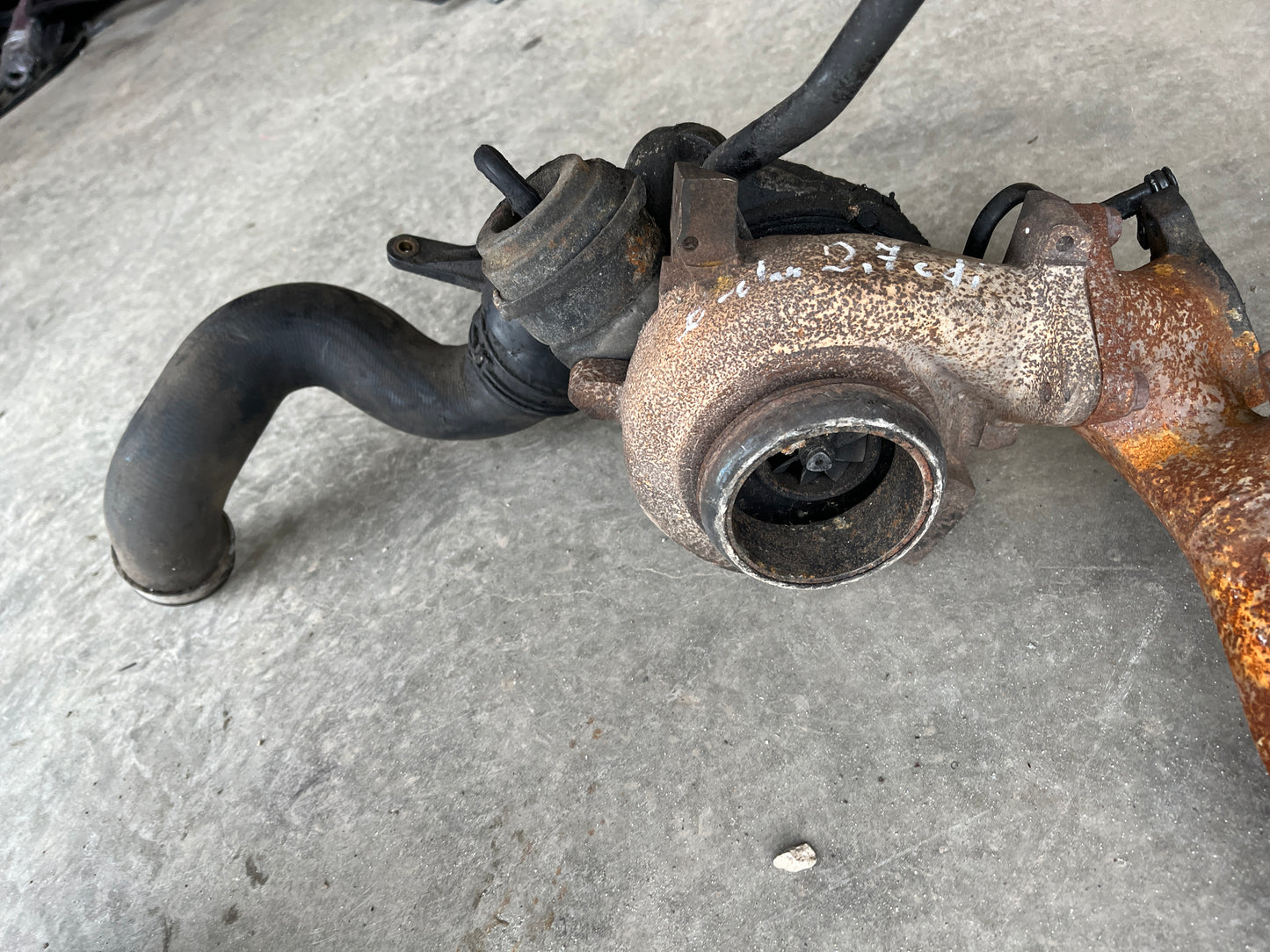 Турбо Mercedes c-class w203 2.7