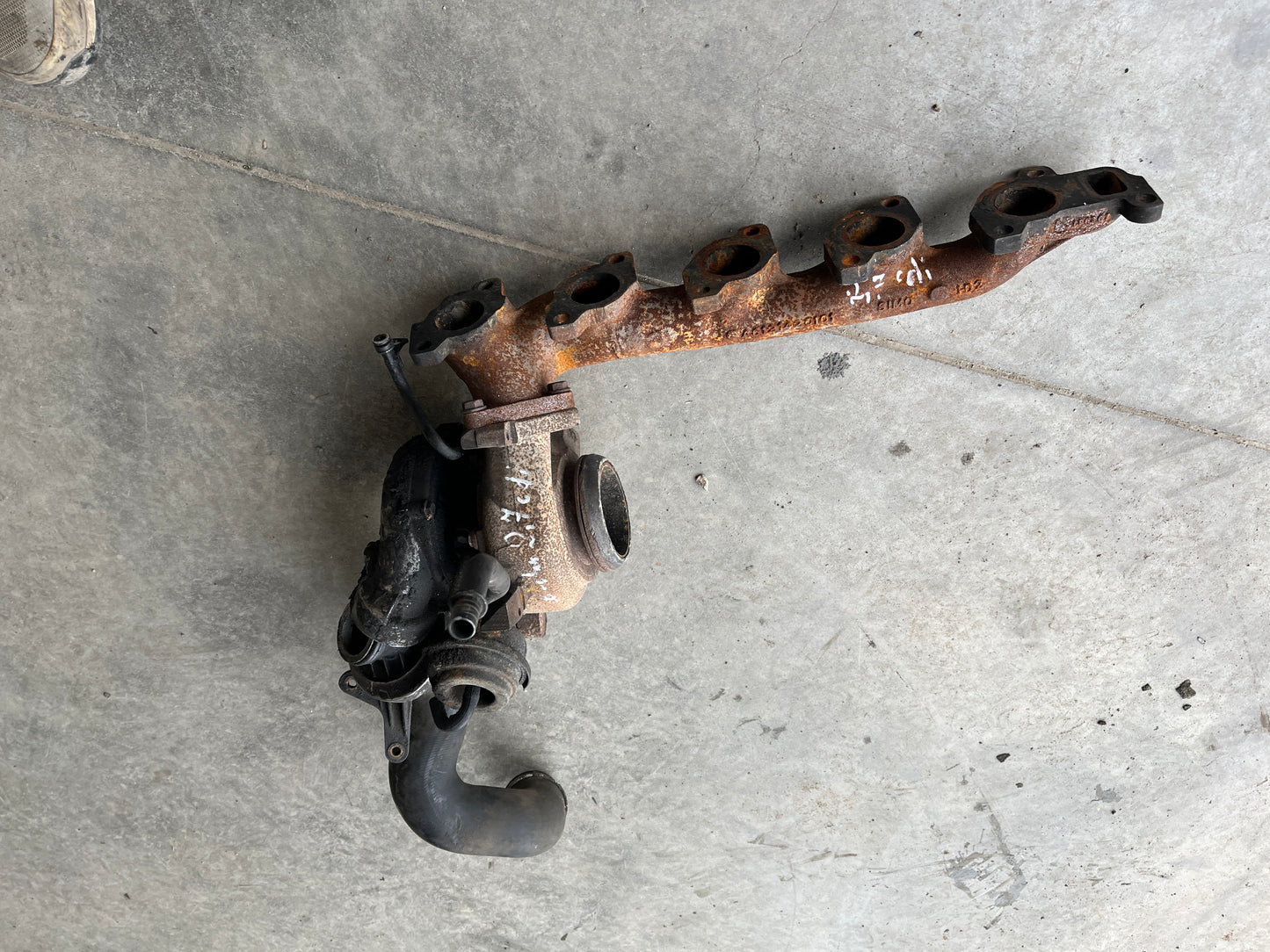 Турбо Mercedes c-class w203 2.7